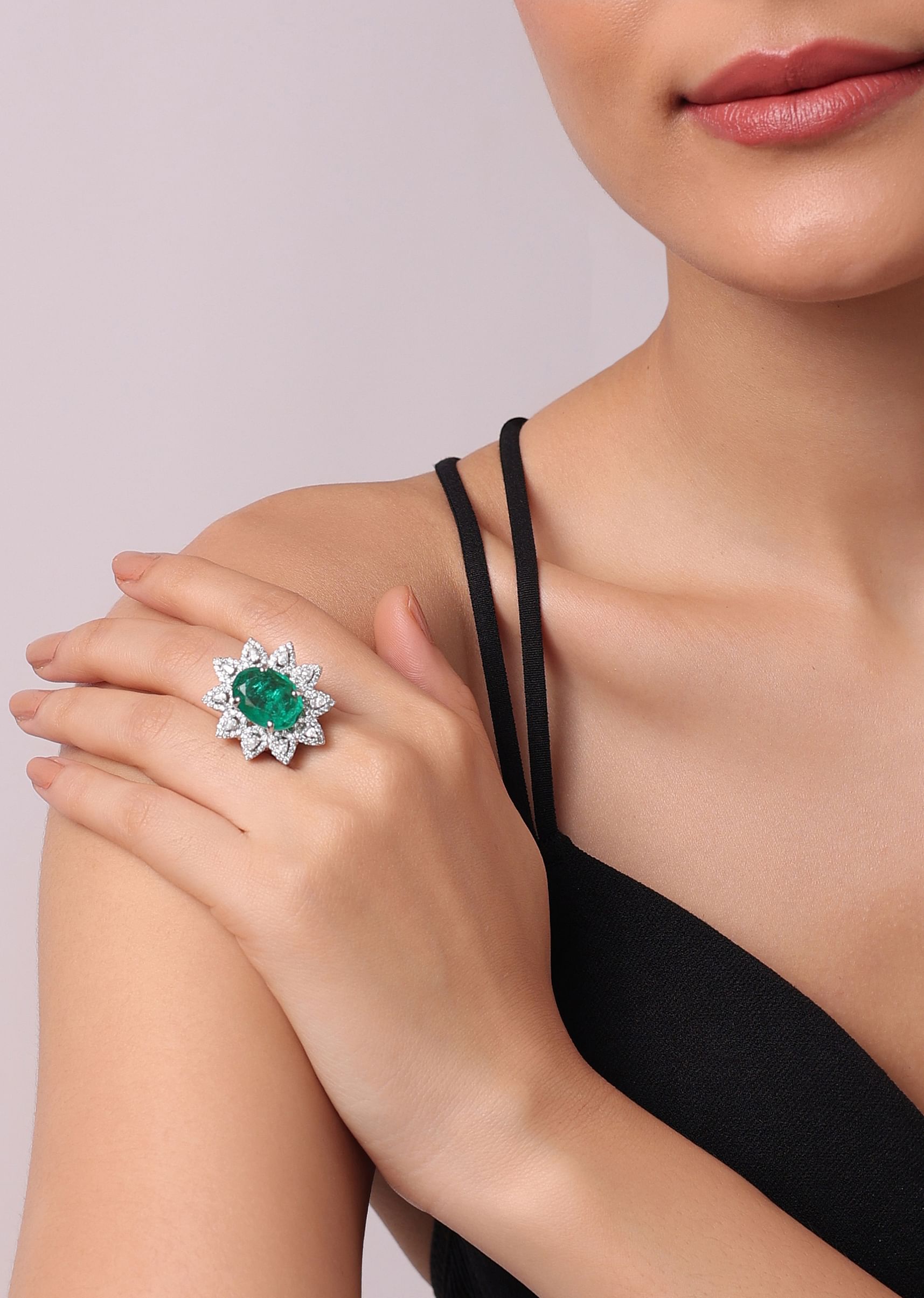 Timeless elegance ring green discount