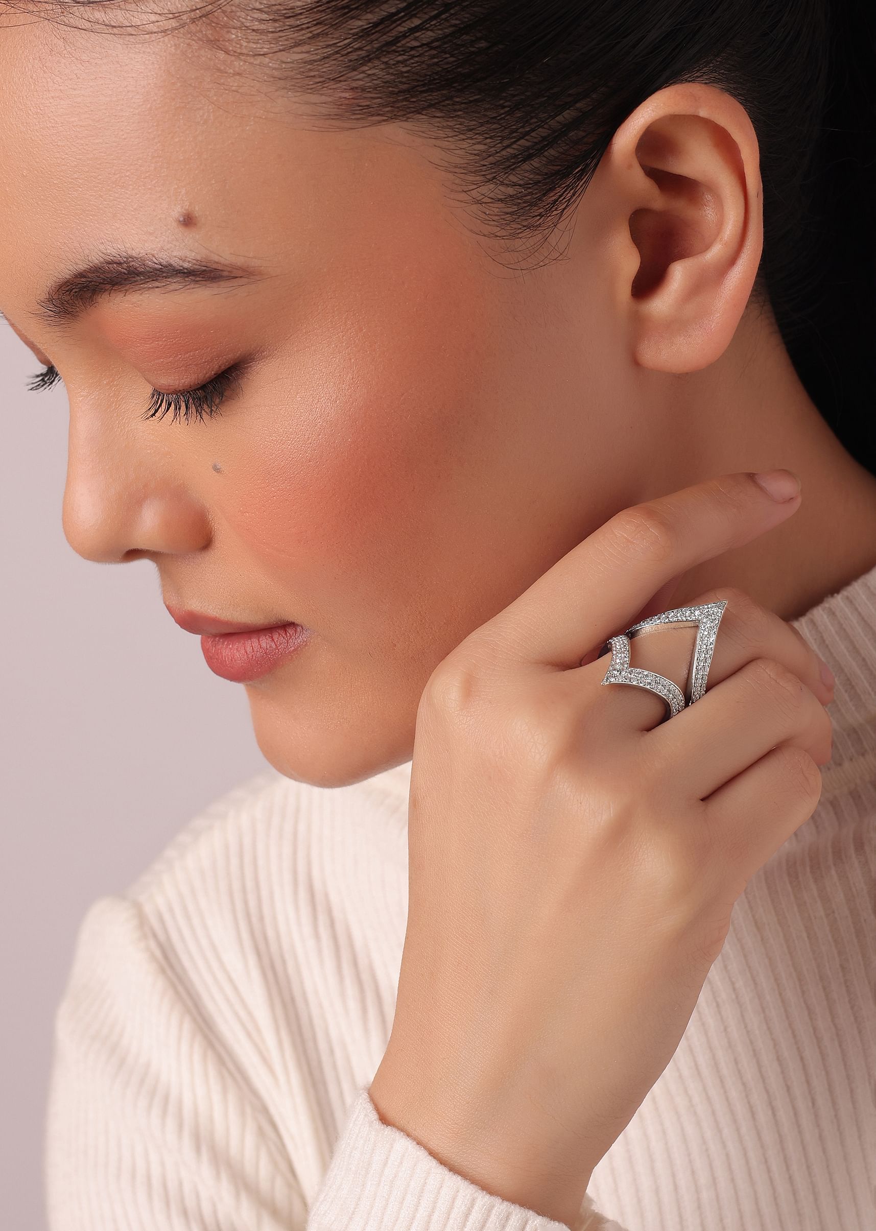 Sterling silver statement ring store