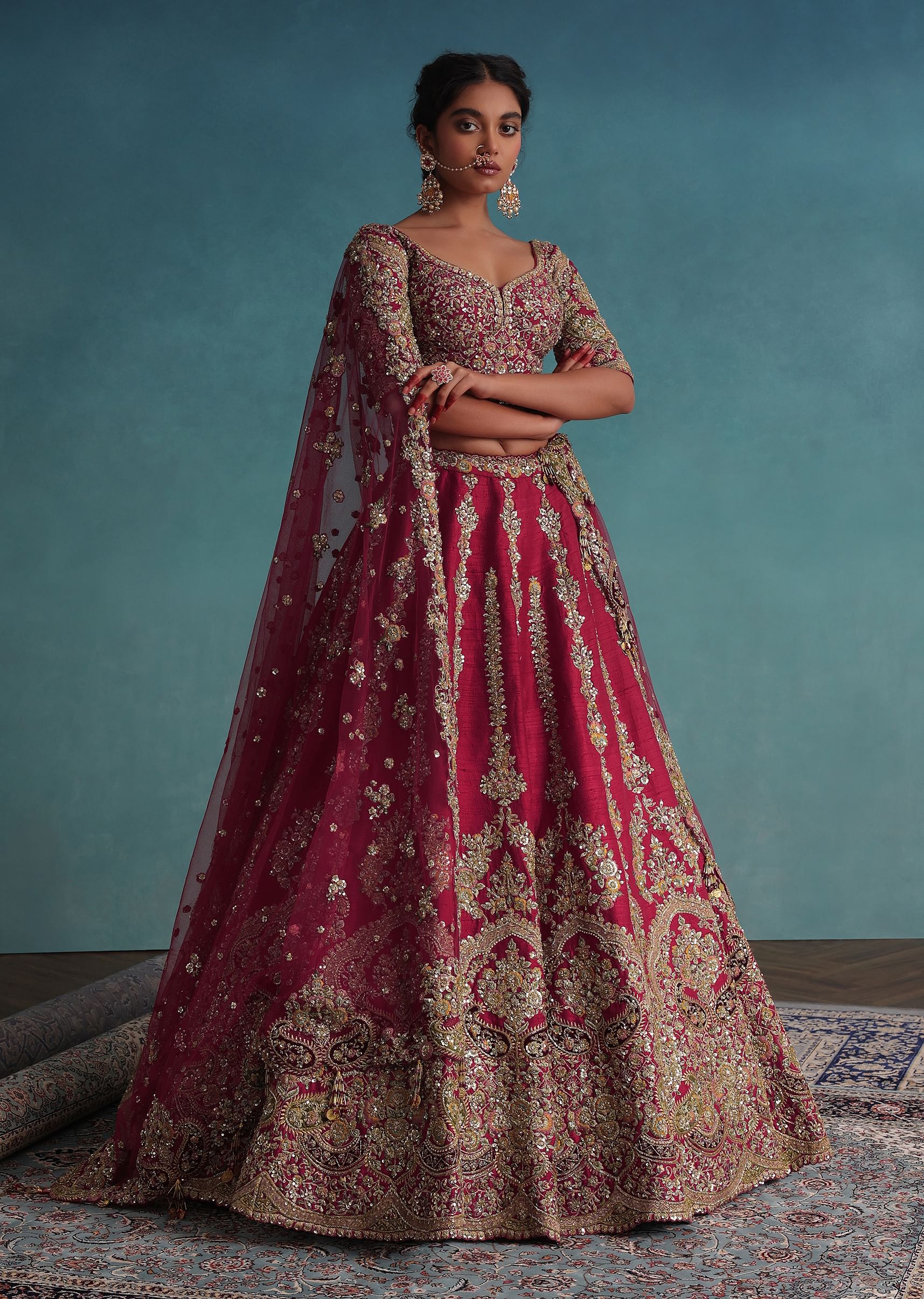 Second hand bridal lehenga for sale discount