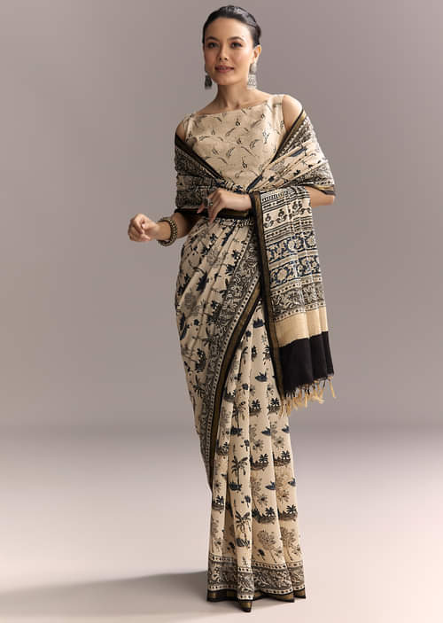 beige-linen-saree-with-black-hand-block-ajrakh-floral-print-sg311976-1.jpg