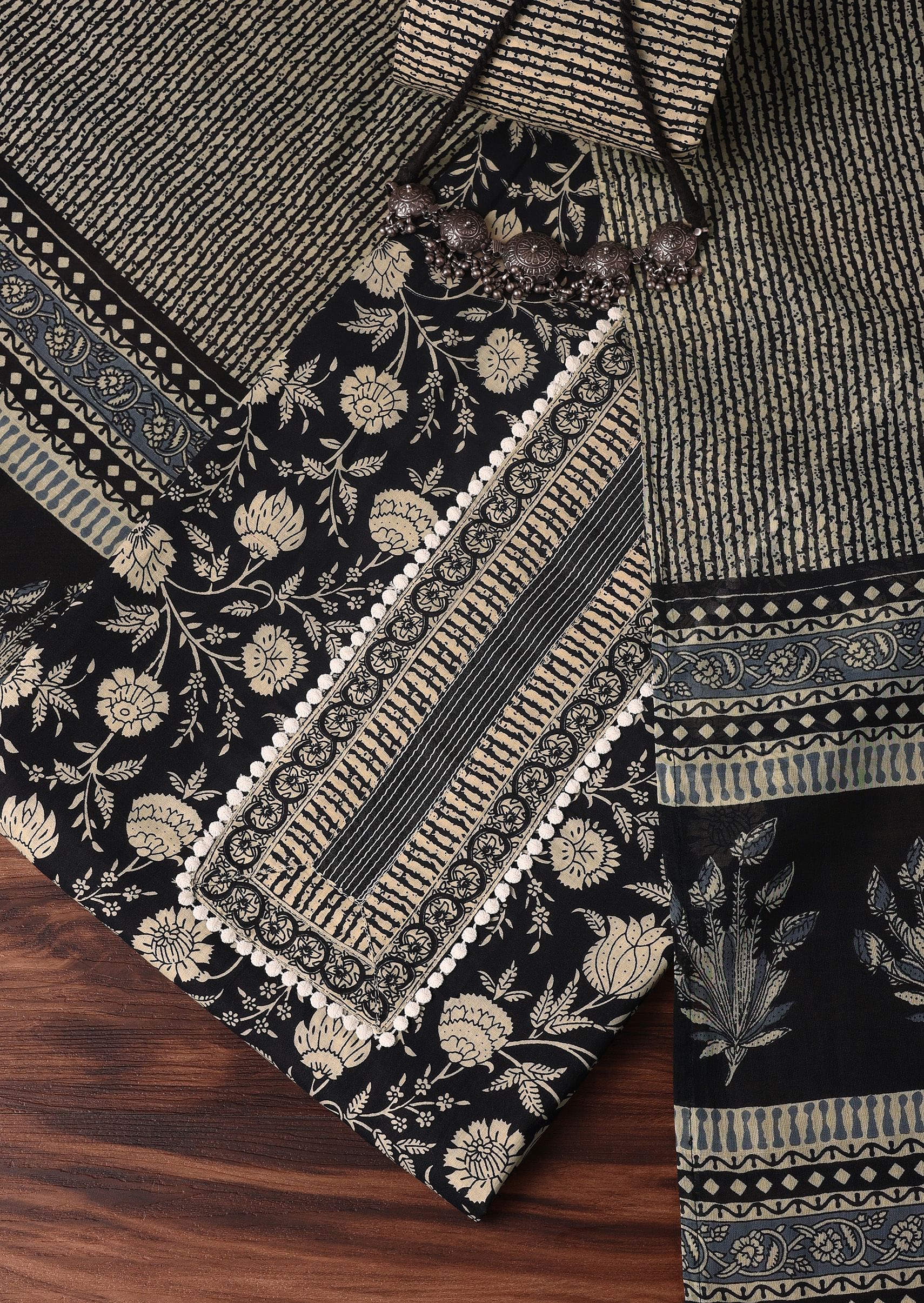Kalamkari cotton dress materials discount
