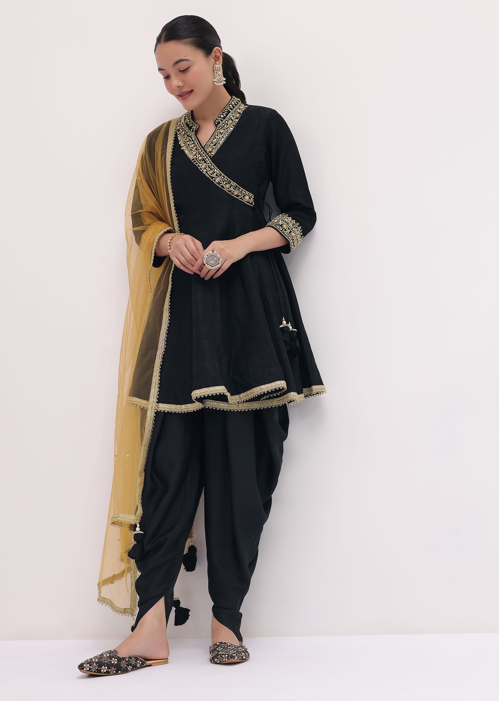 Tussar dhoti kurta hotsell