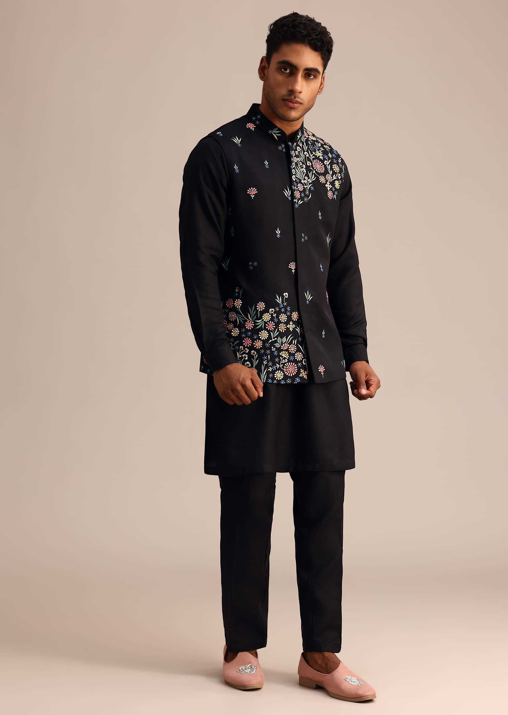W kurta with jacket 2025