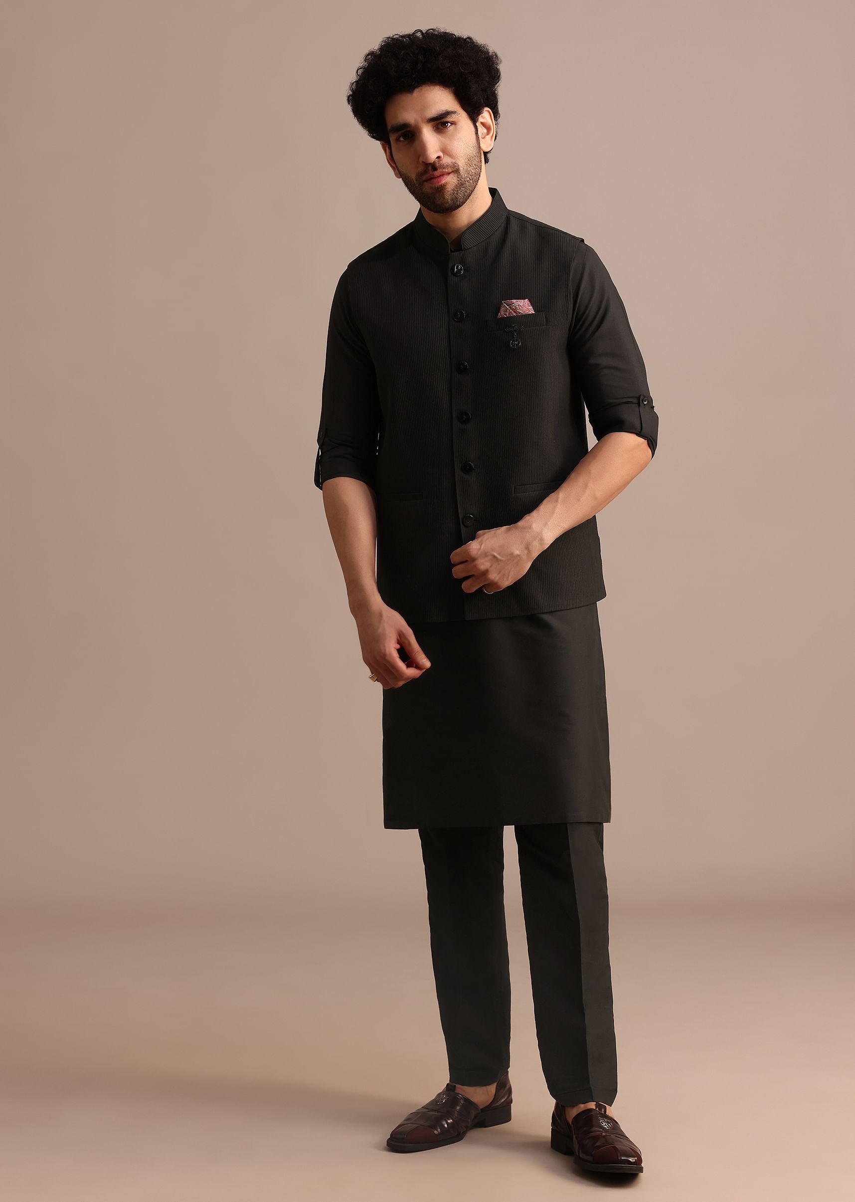 Kurta jacket pattern for man sale