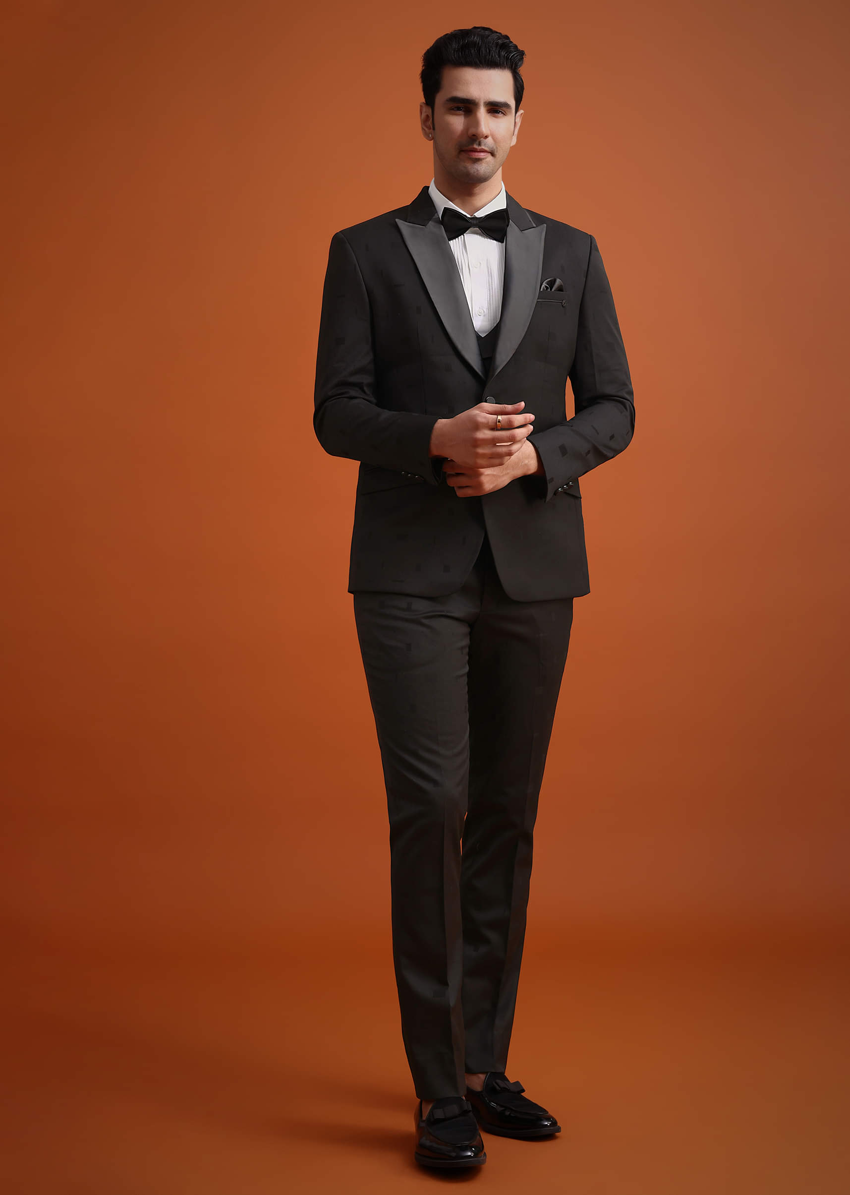 Tuxedo and waistcoat on sale
