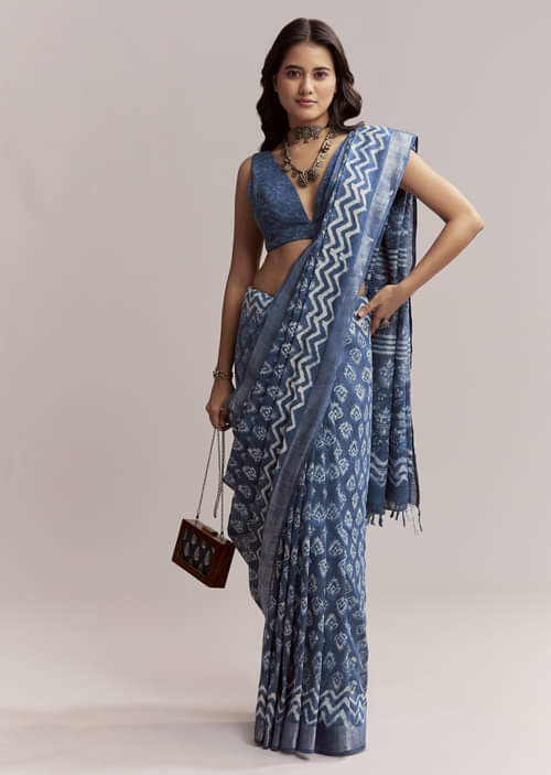 blue-linen-printed-saree-with-traditional-ajrakh-leaf-print-sg311984-1.jpg