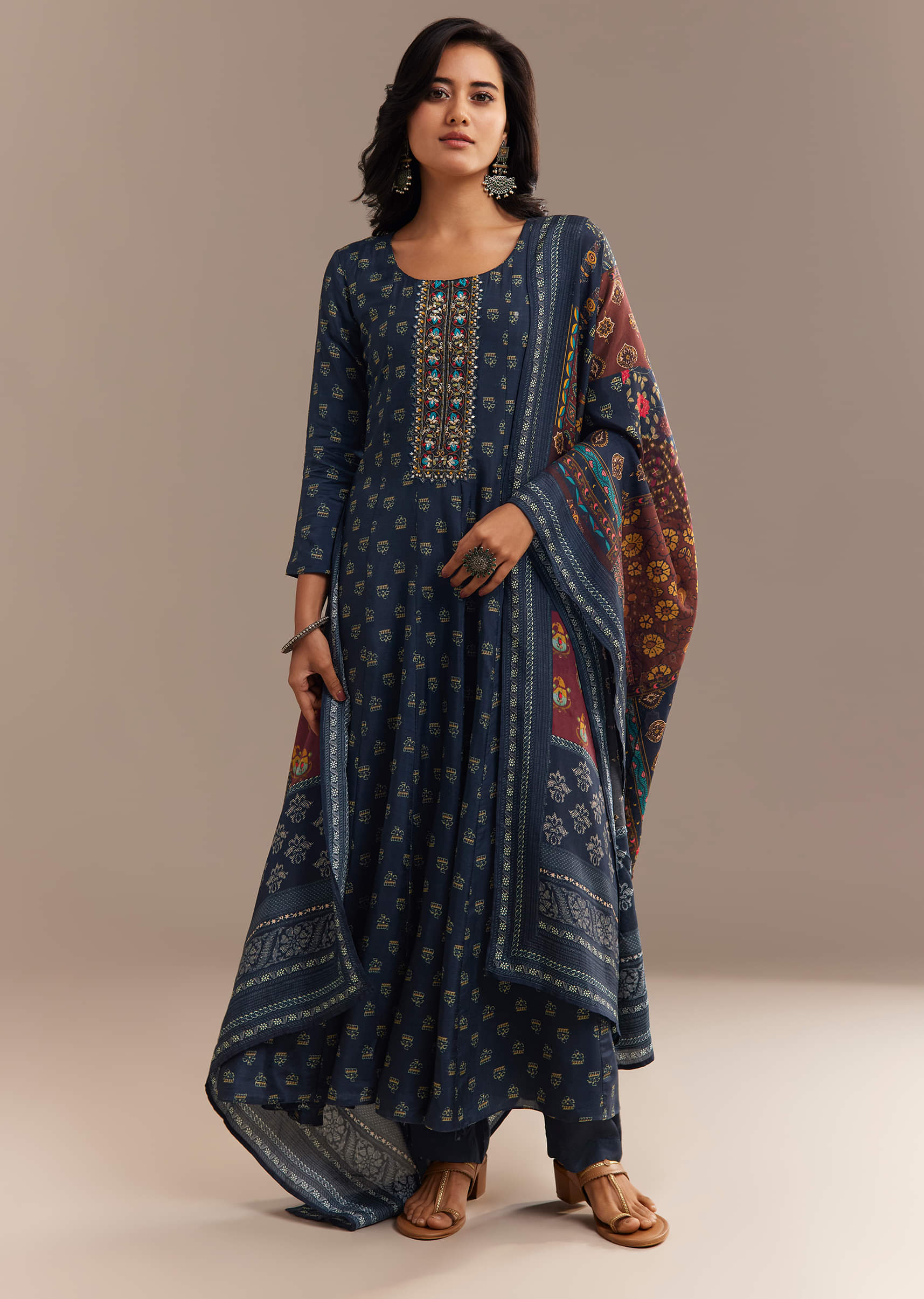 Buy Printed Ethnic Wear for Women Online | KALKI Fashion
