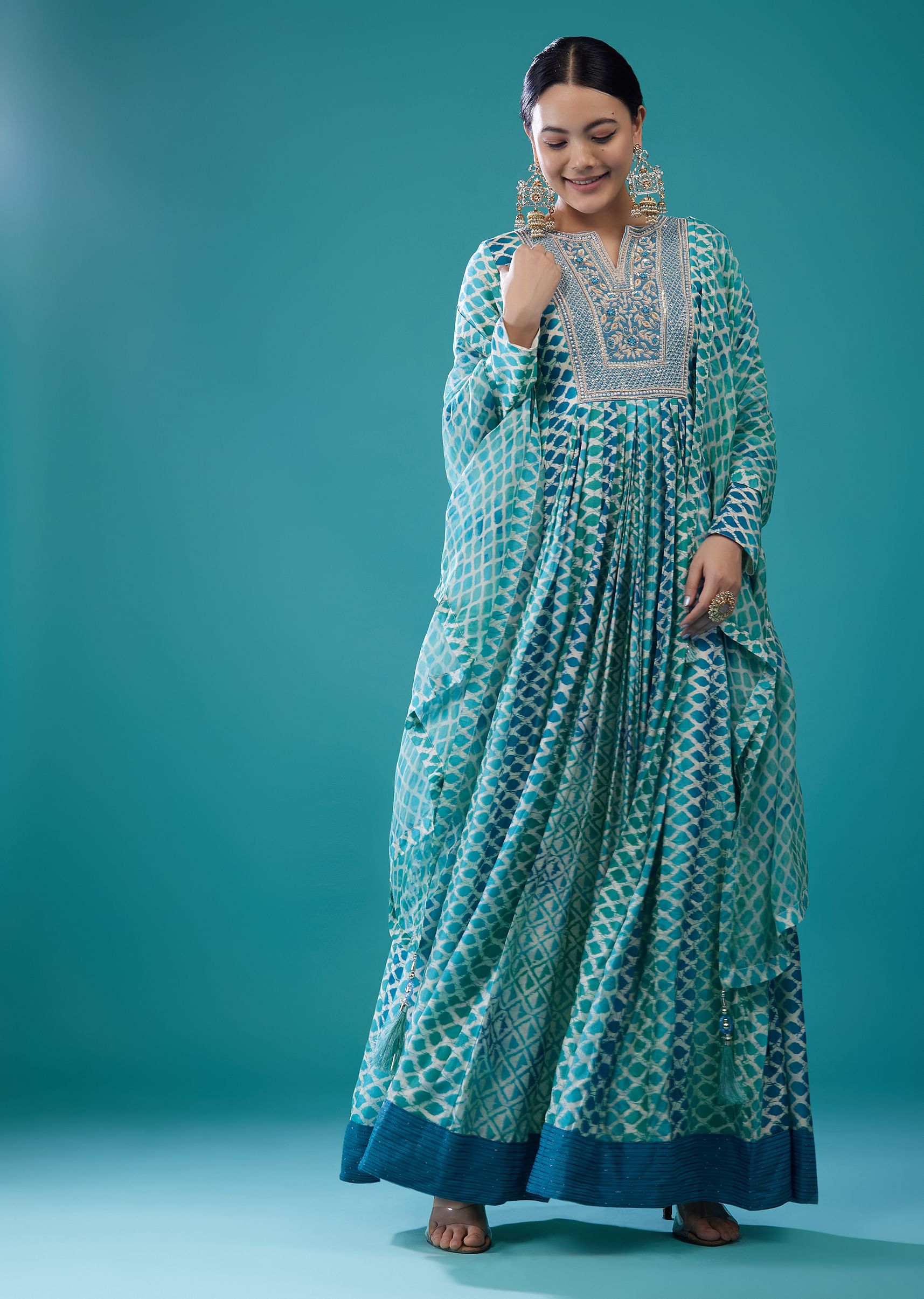 Sky global anarkali gown new arrivals