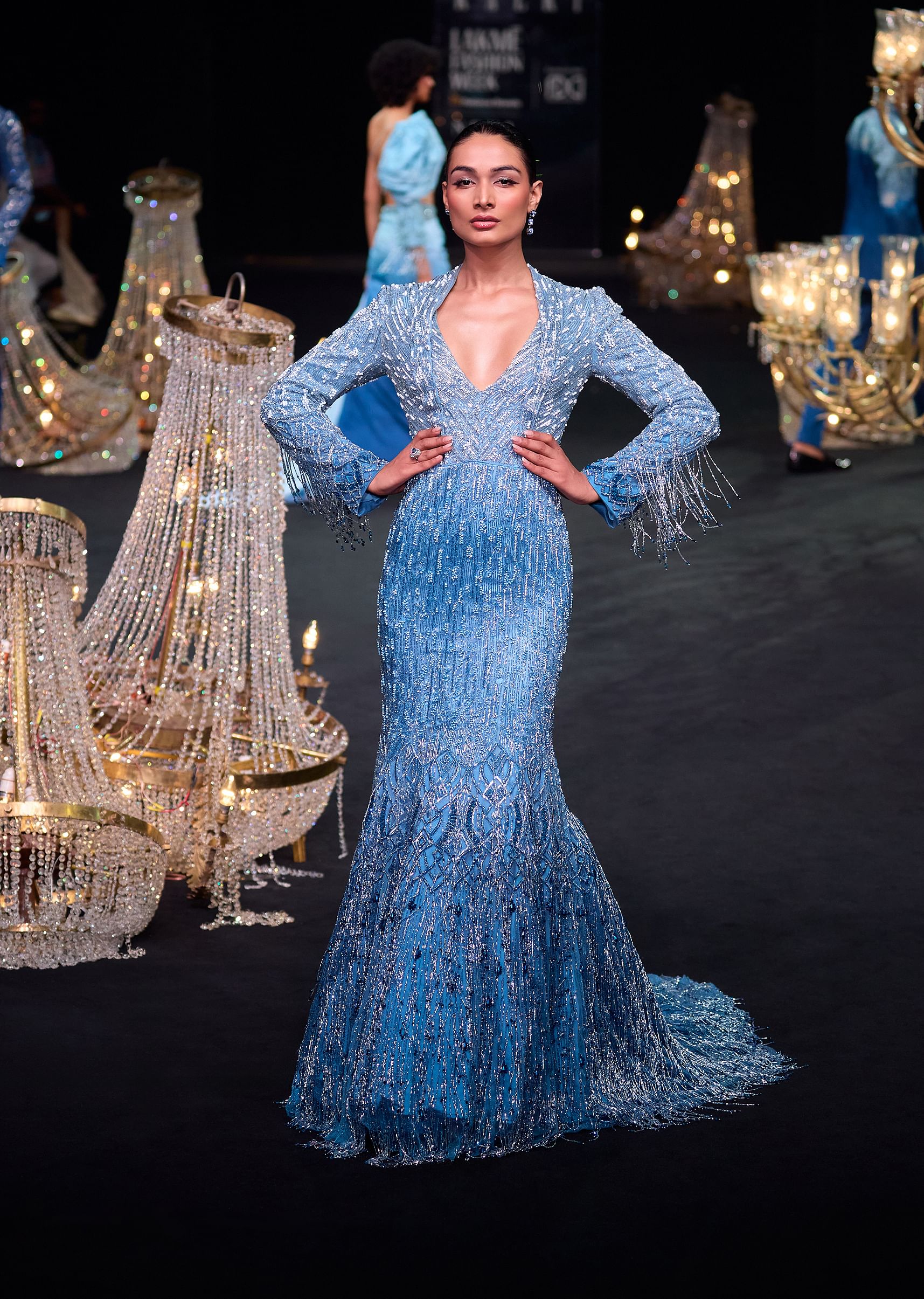 Fish cut gown outlet