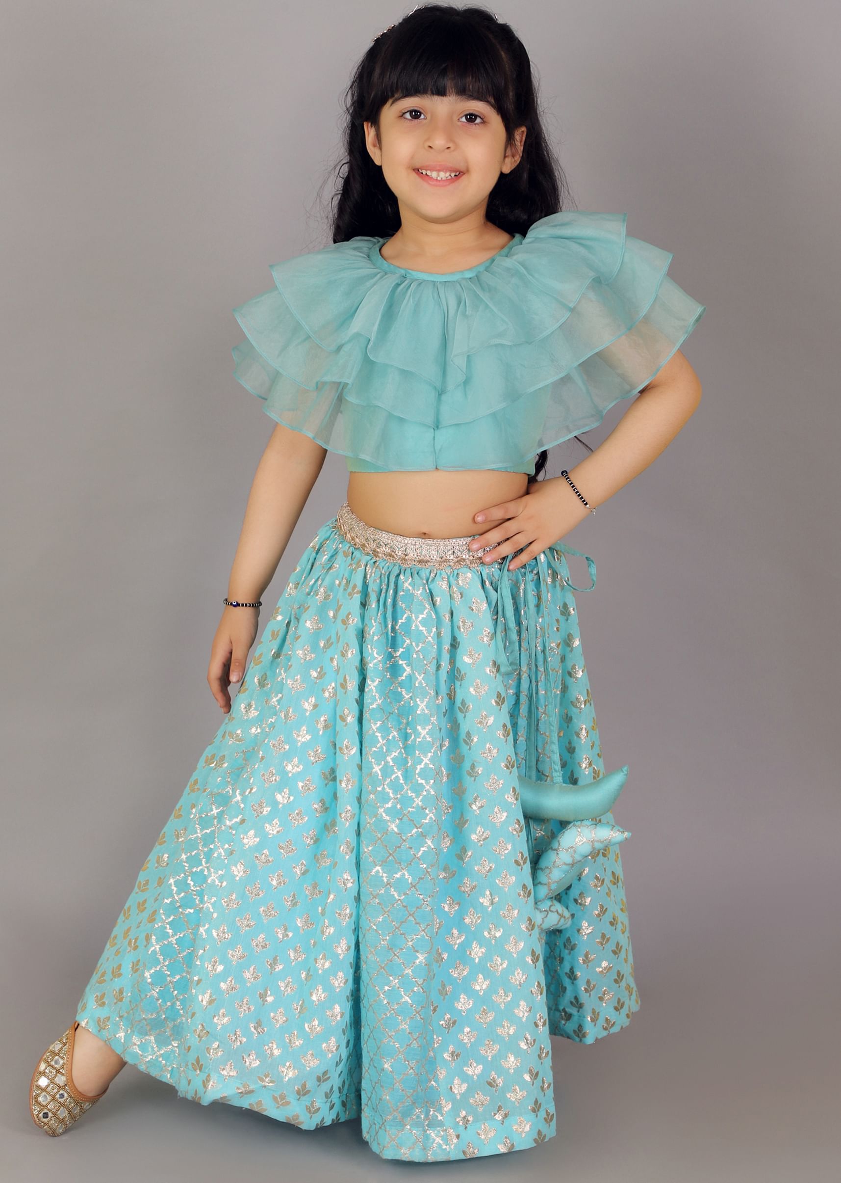 Crop top for girls lehenga top