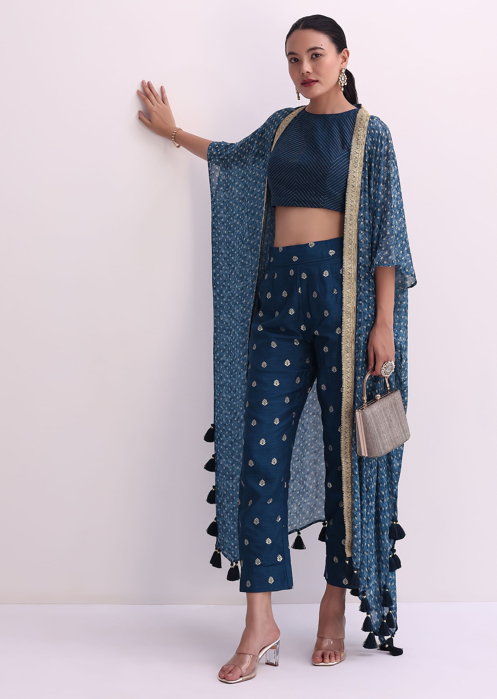 Crop top and pant set india online