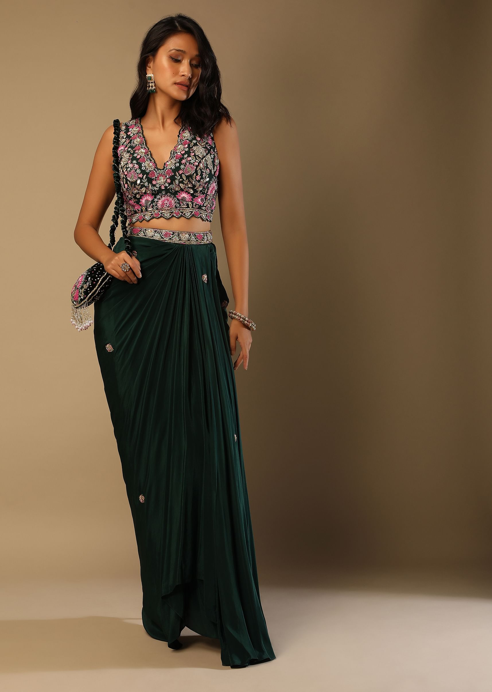 Dhoti style skirt online outlet