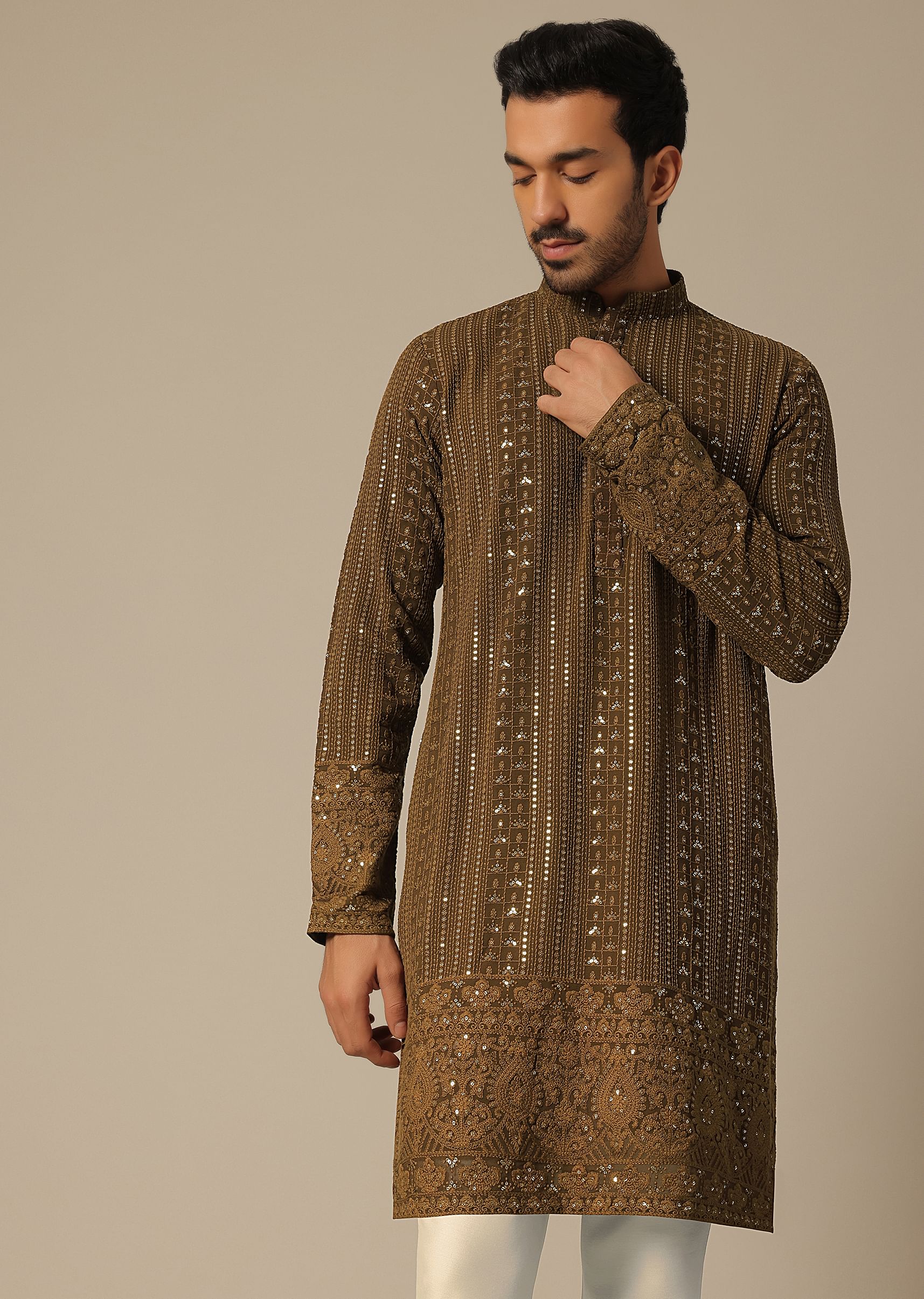 Sequin embroidered cheap
