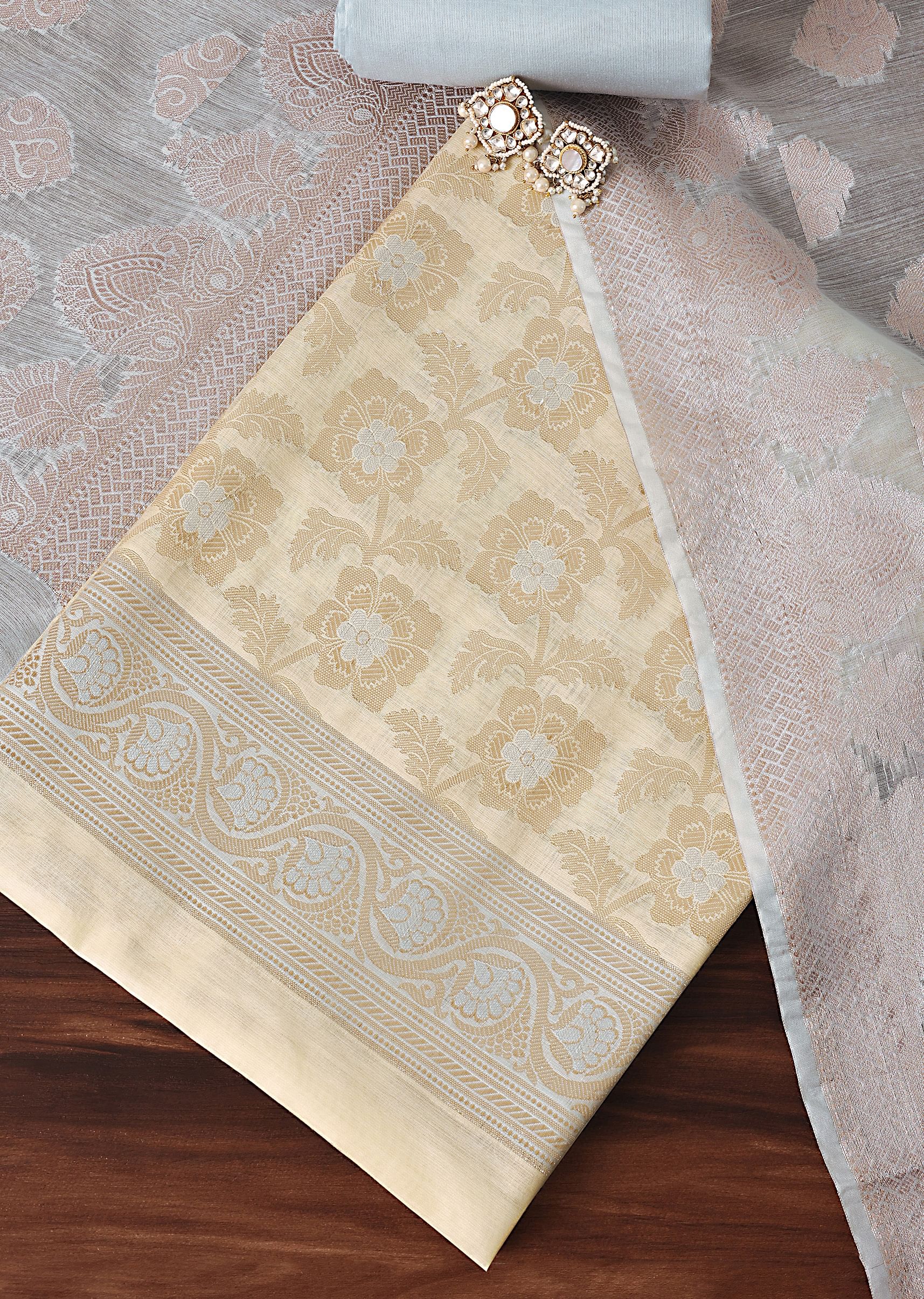 Banarasi silk churidar material online