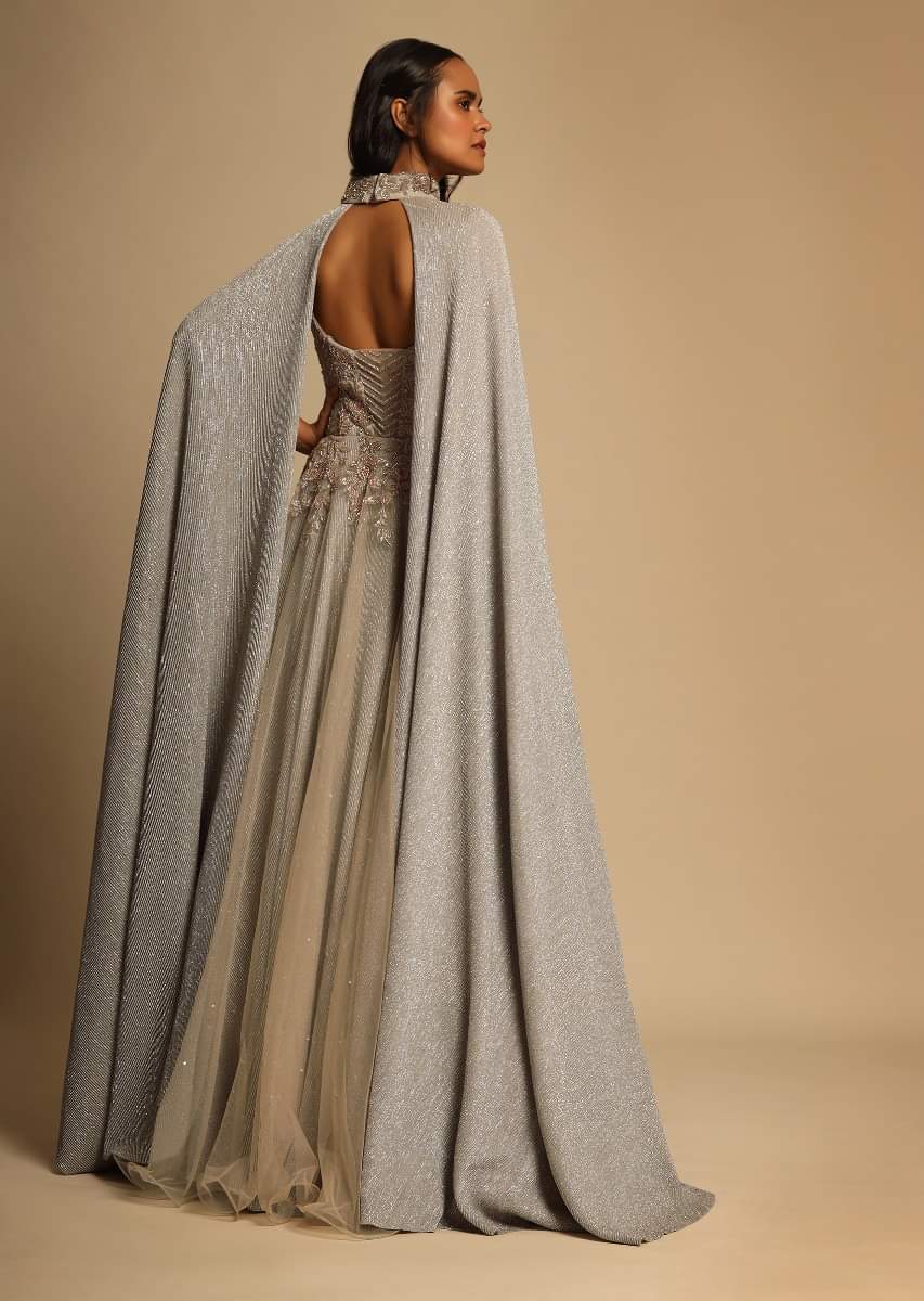 Fancy cape dress 2025