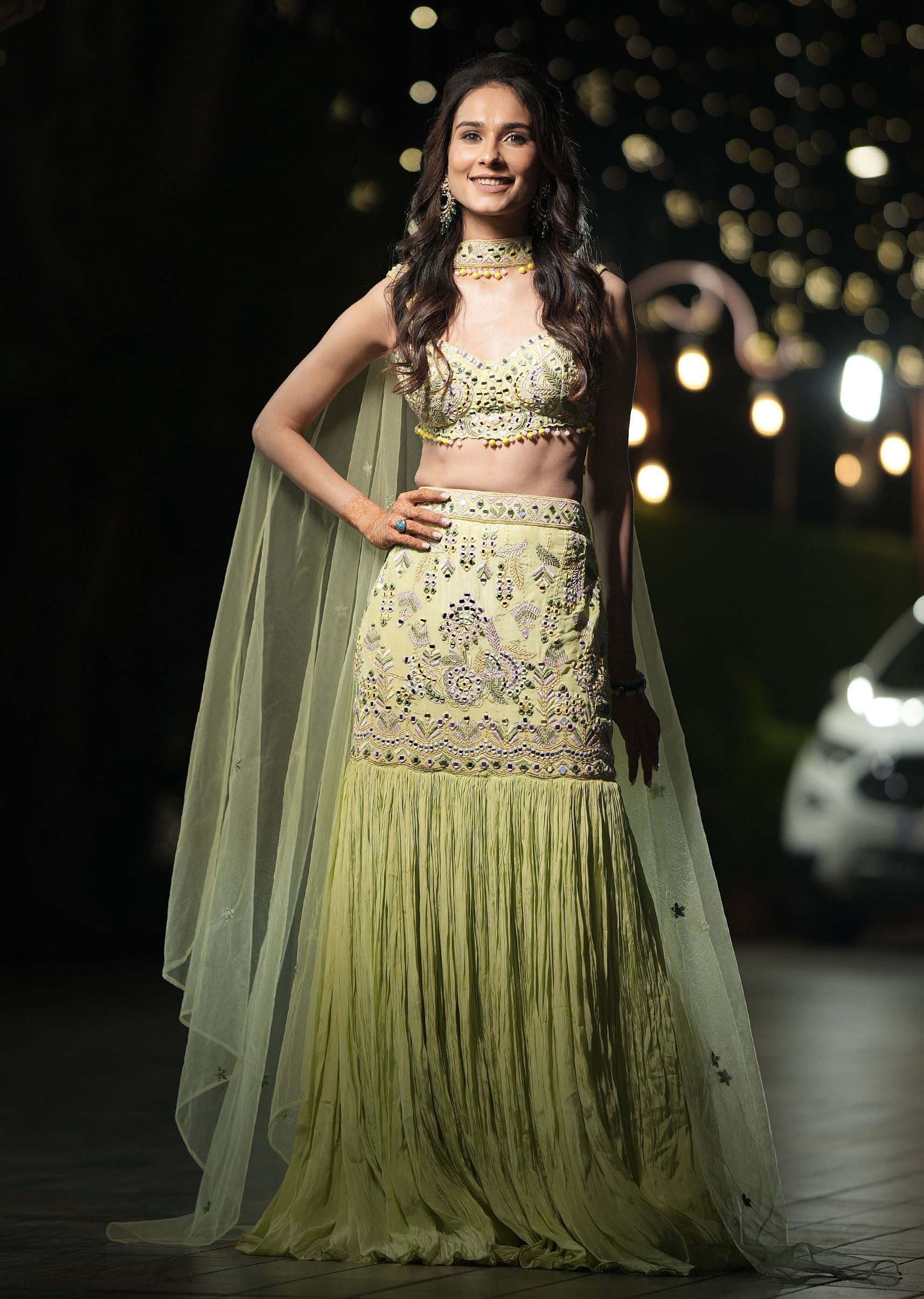 Embroidered blouse and skirt set outlet