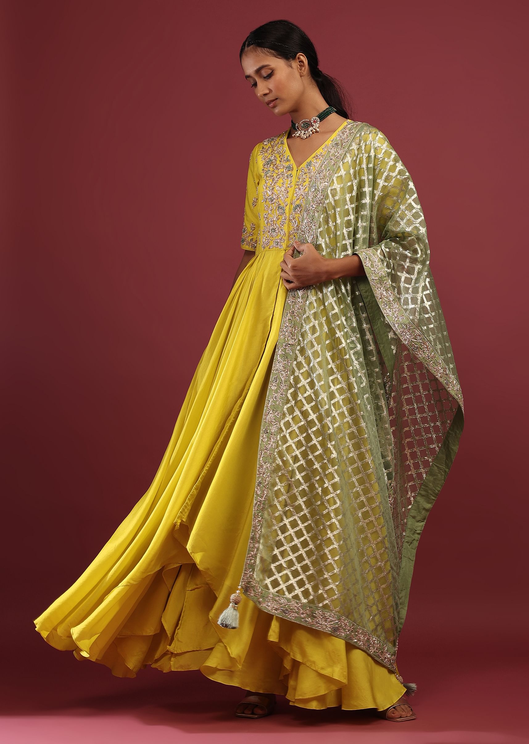 High low anarkali dress best sale