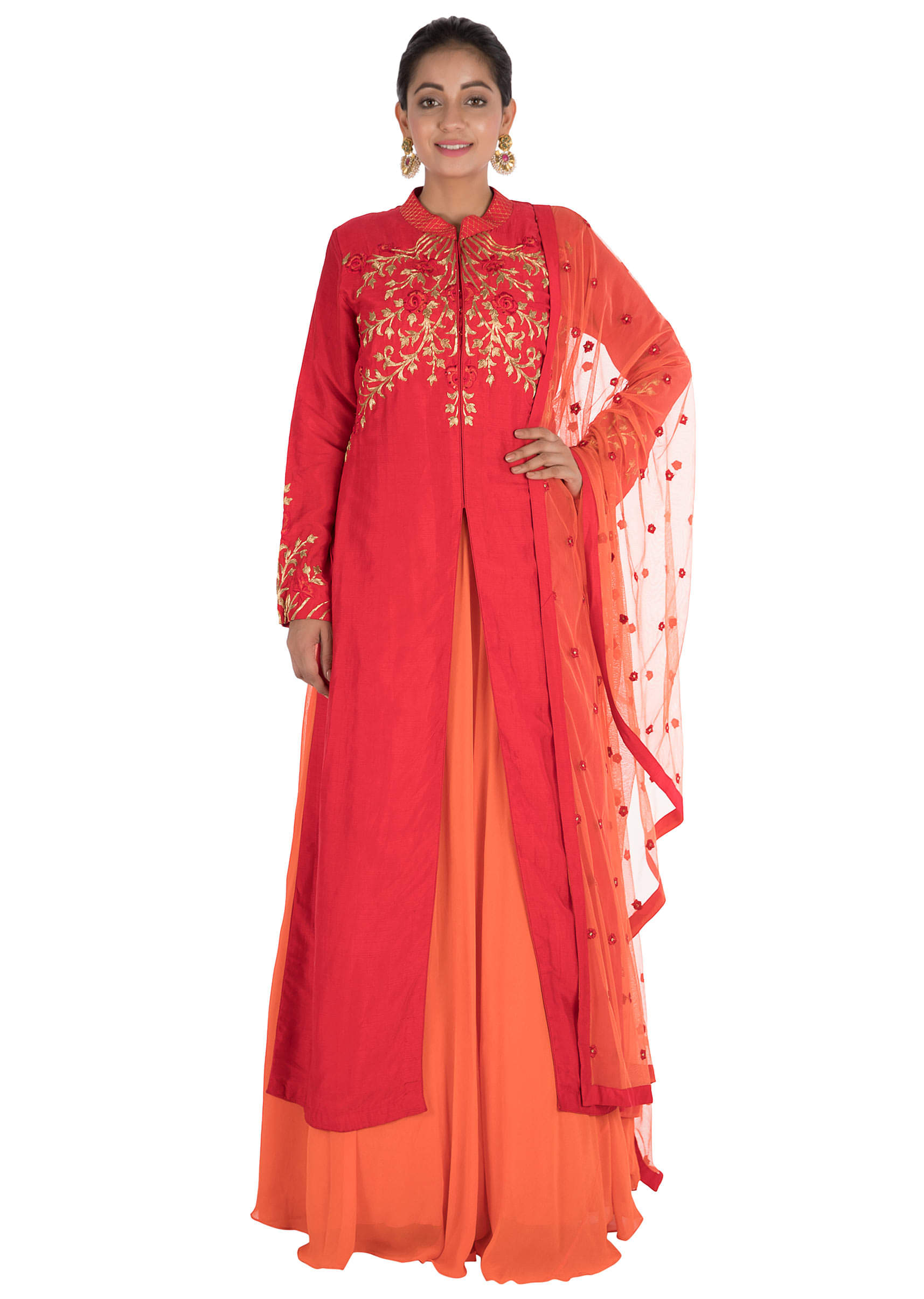 Crimson red jacket sale