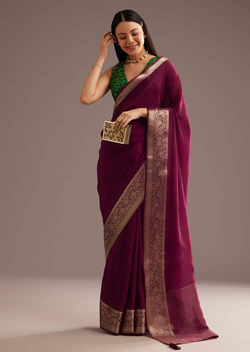 dark-wine-crepe-silk-saree-with-zari-border-and-contrast-blouse-sg292401-1.jpg dark-wine-crepe-silk-saree-with-zari-border-and-contrast-blouse-sg292401-1.jpg