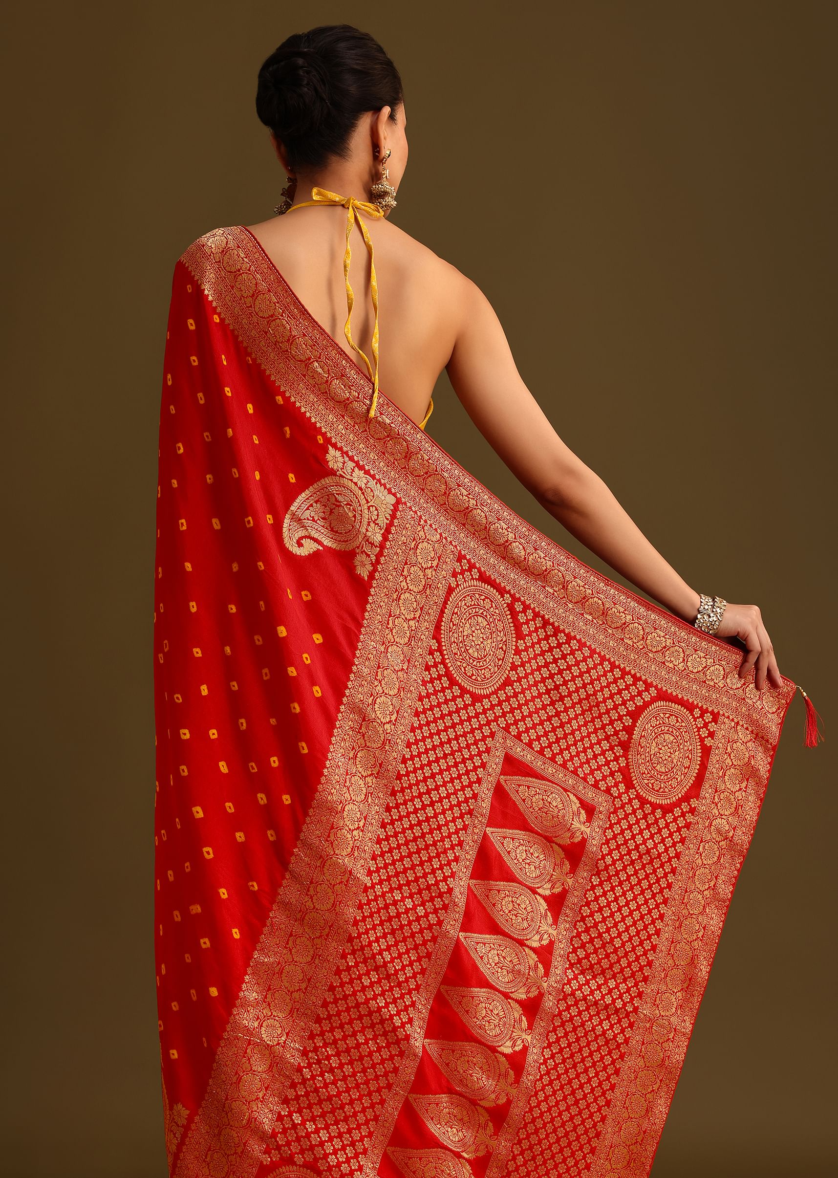 Bandhani sarees below 500 hotsell