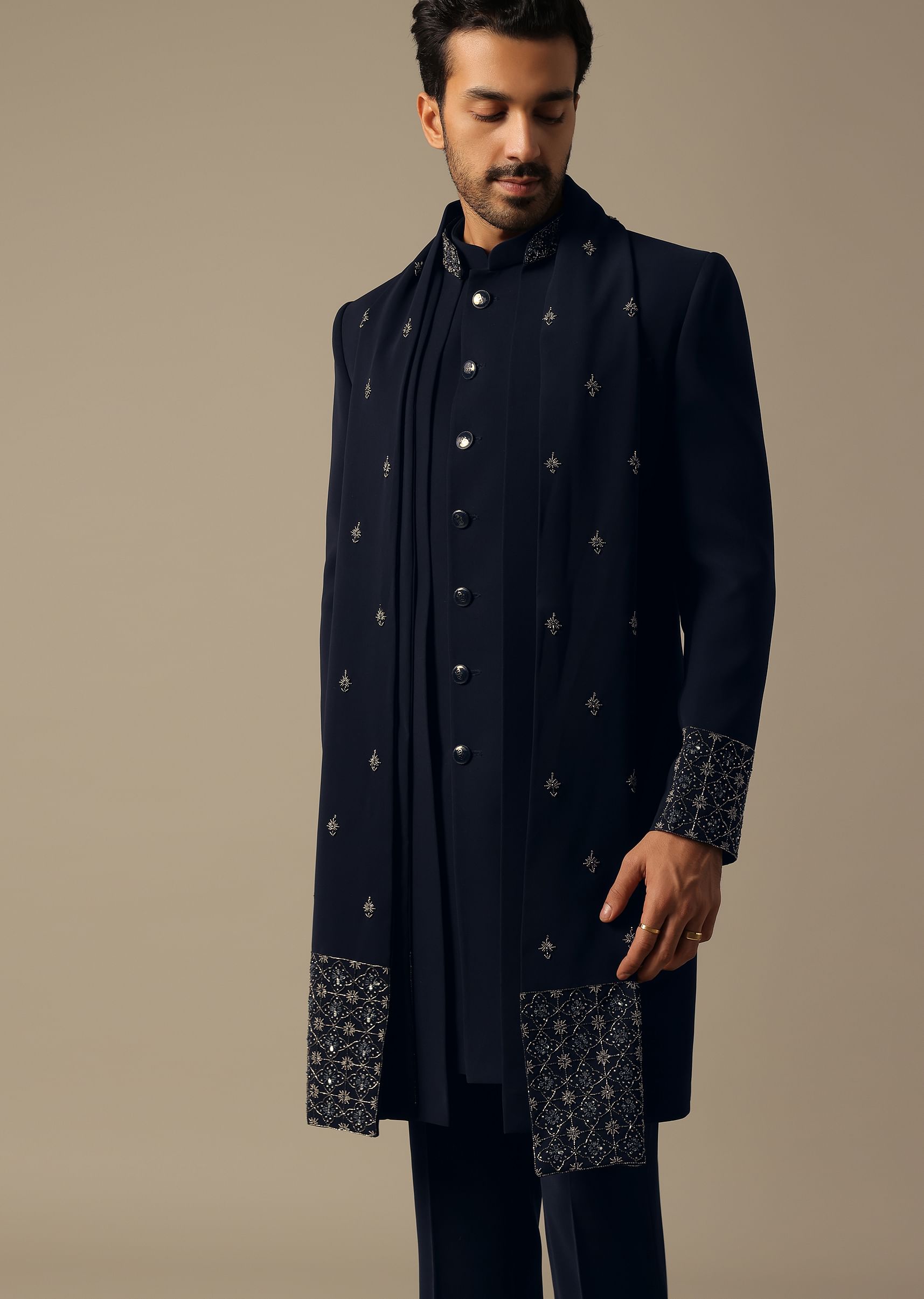 Indo western design for mens new arrivals