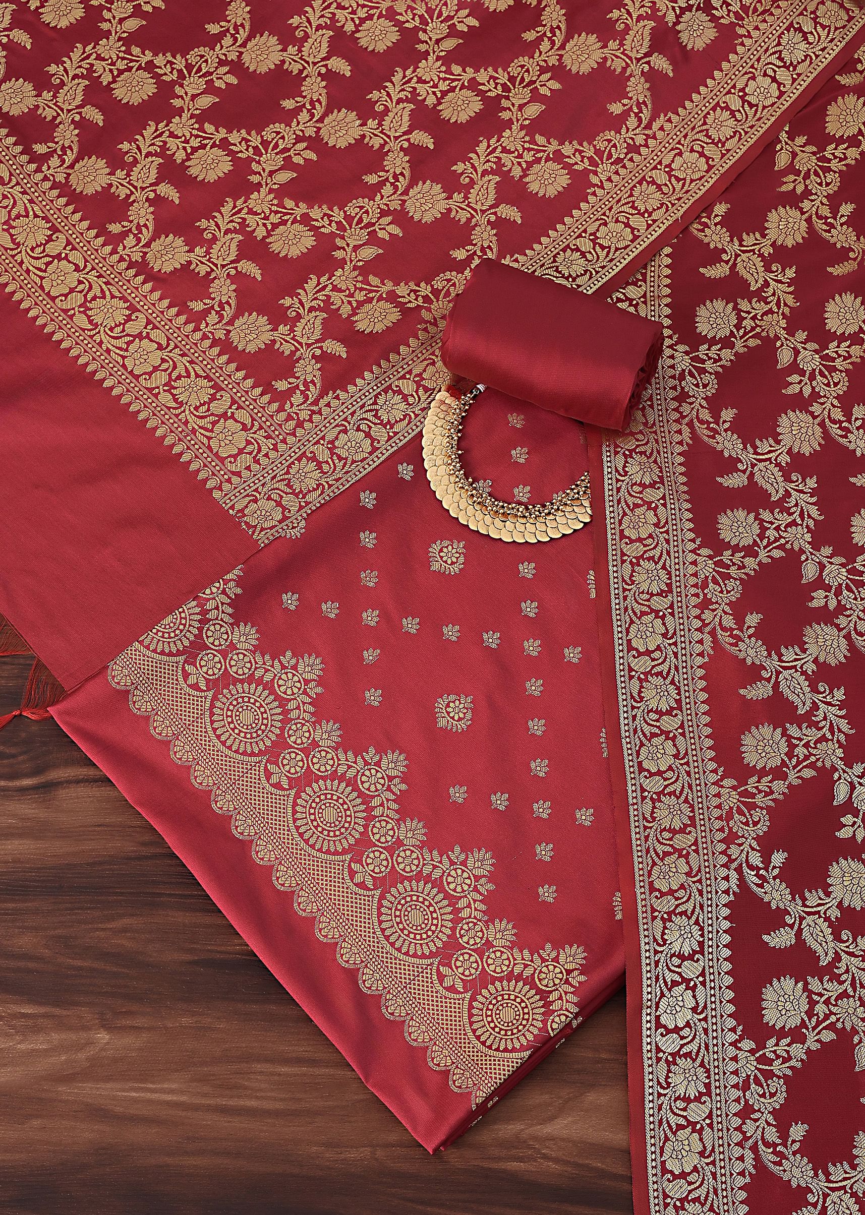 Buy silk dress material online top