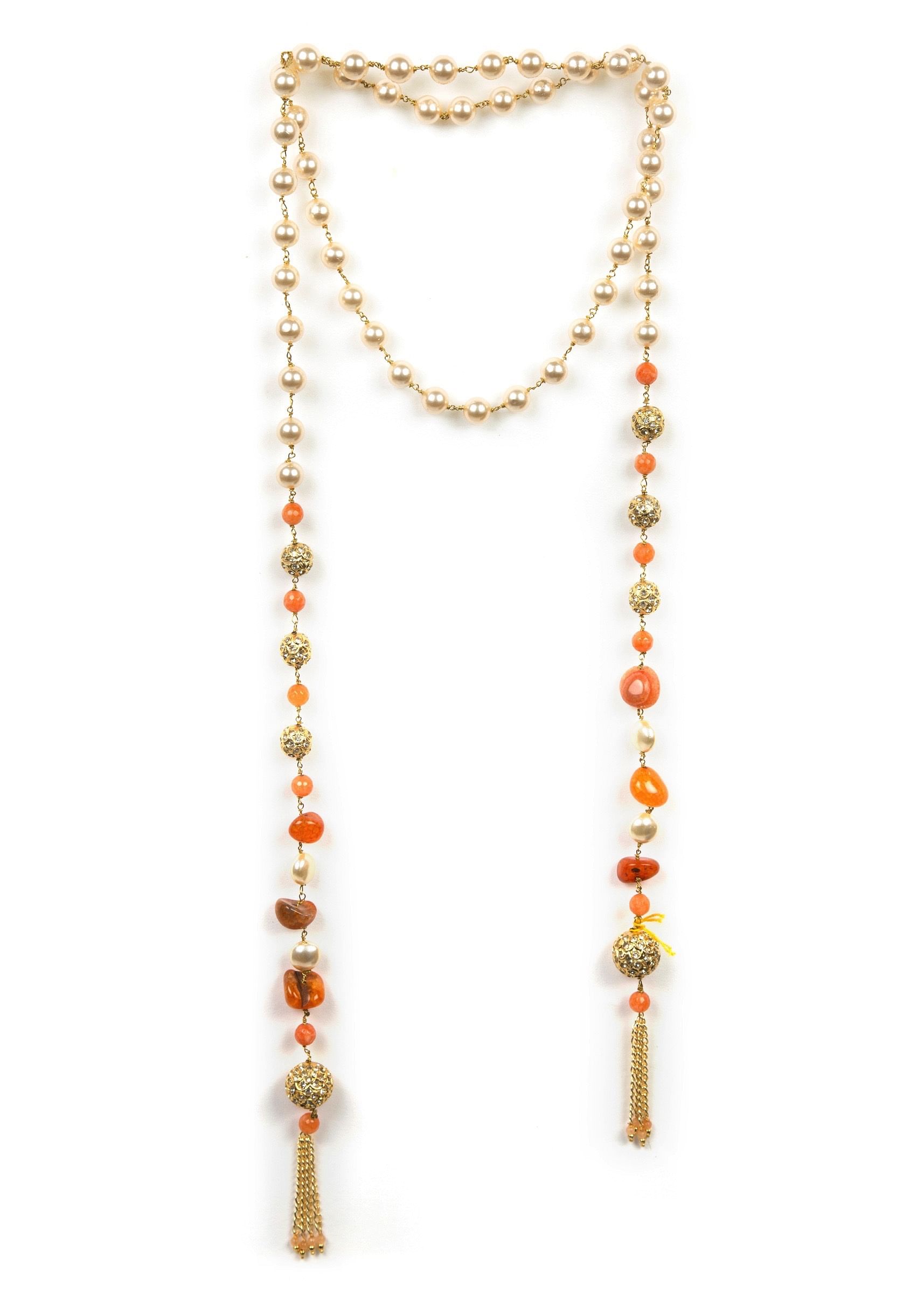 Buy Fancy beaded wrap around necklace only on Kalki