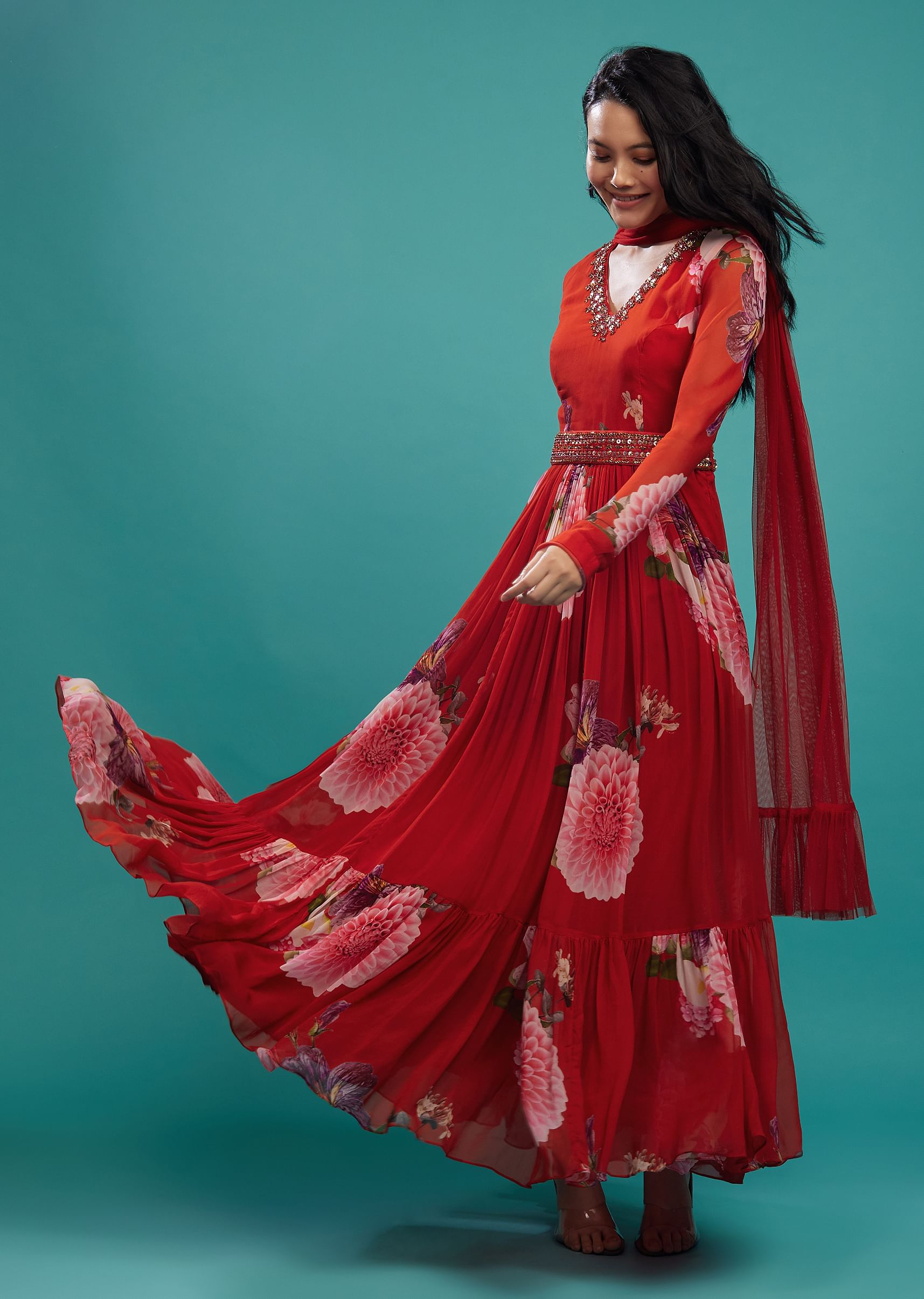 Anarkali suit fabric online