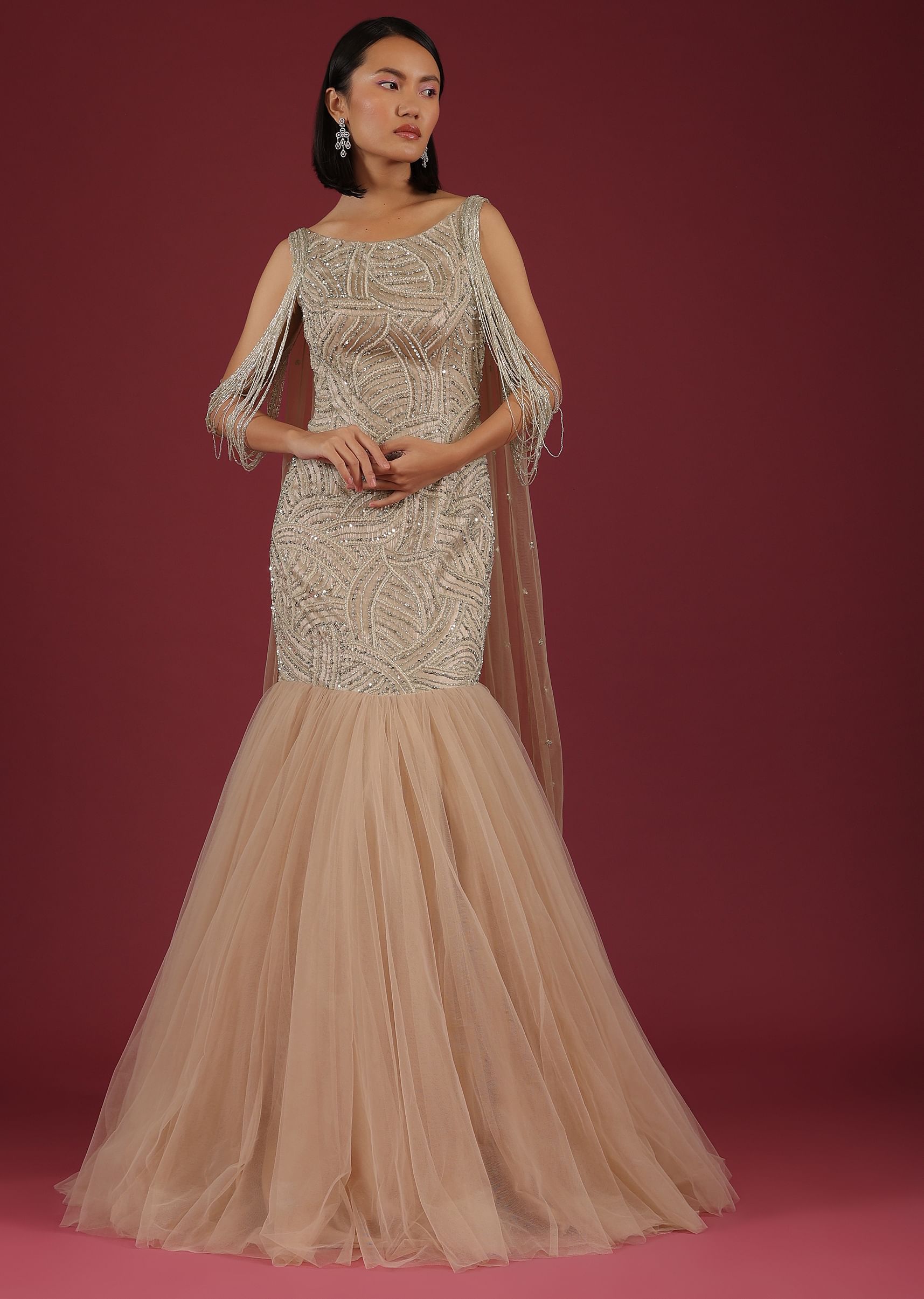 Mermaid cut gowns 2025