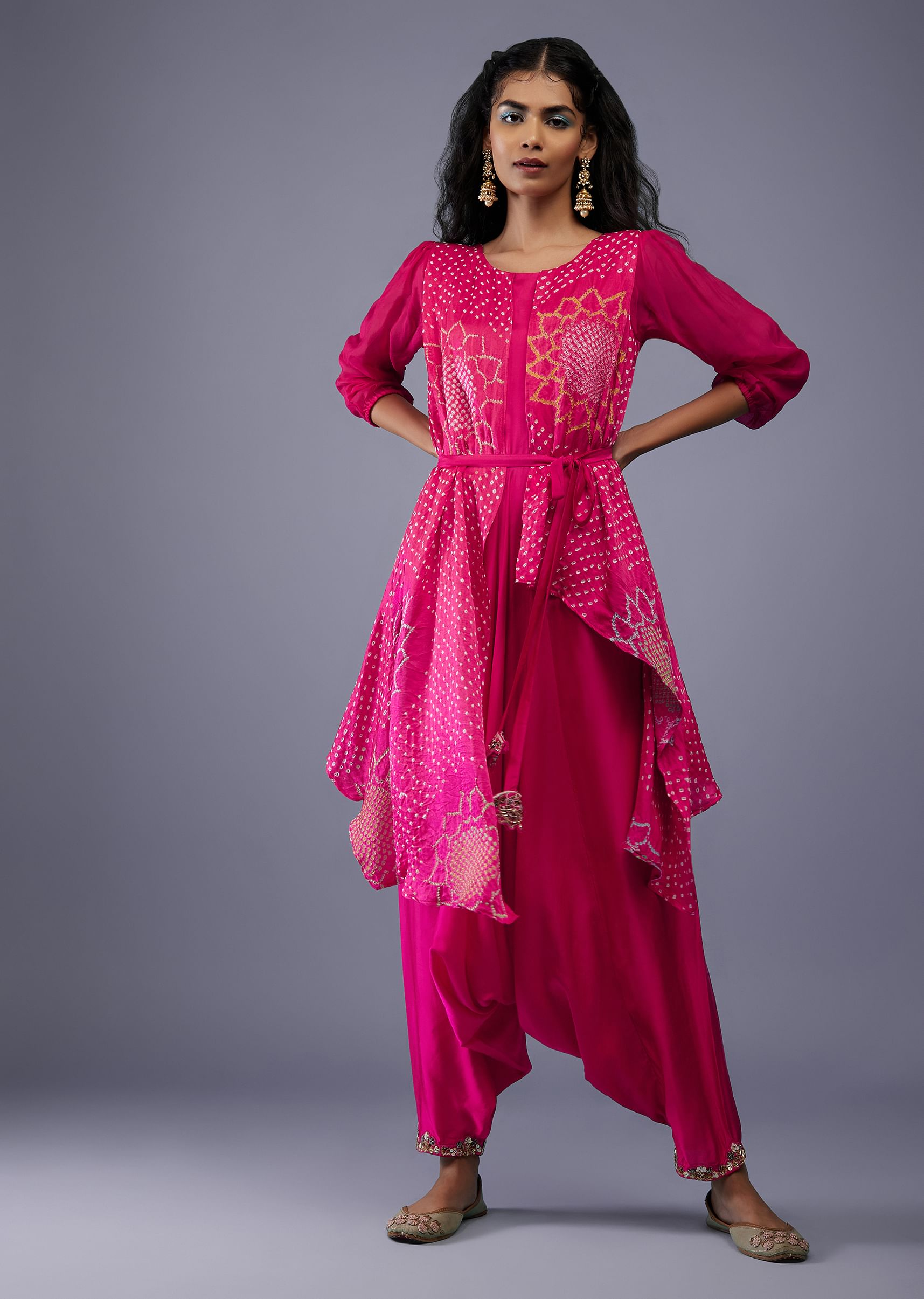 Fuschia pink shrug shop