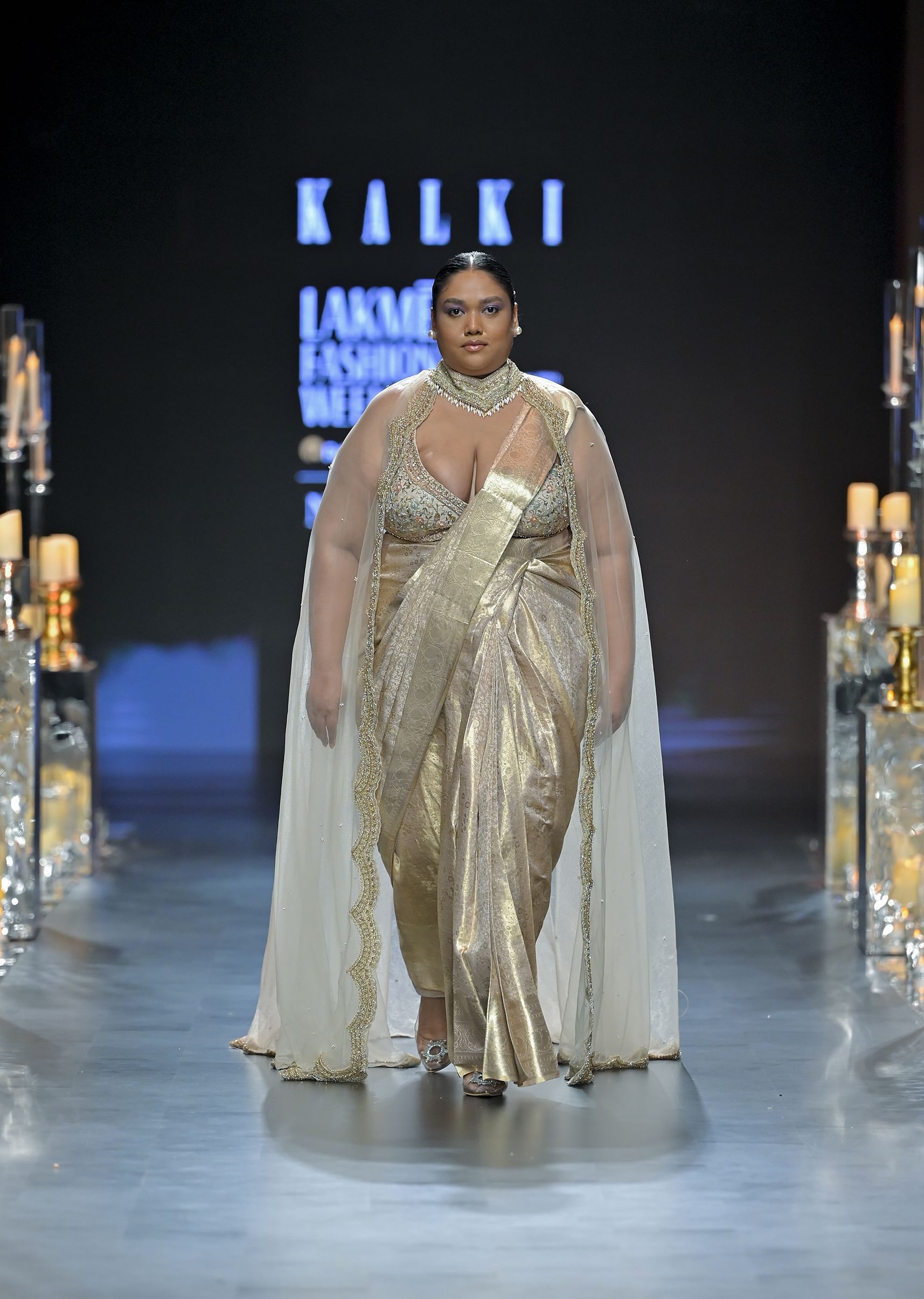 Kalki fashion saree gown clearance