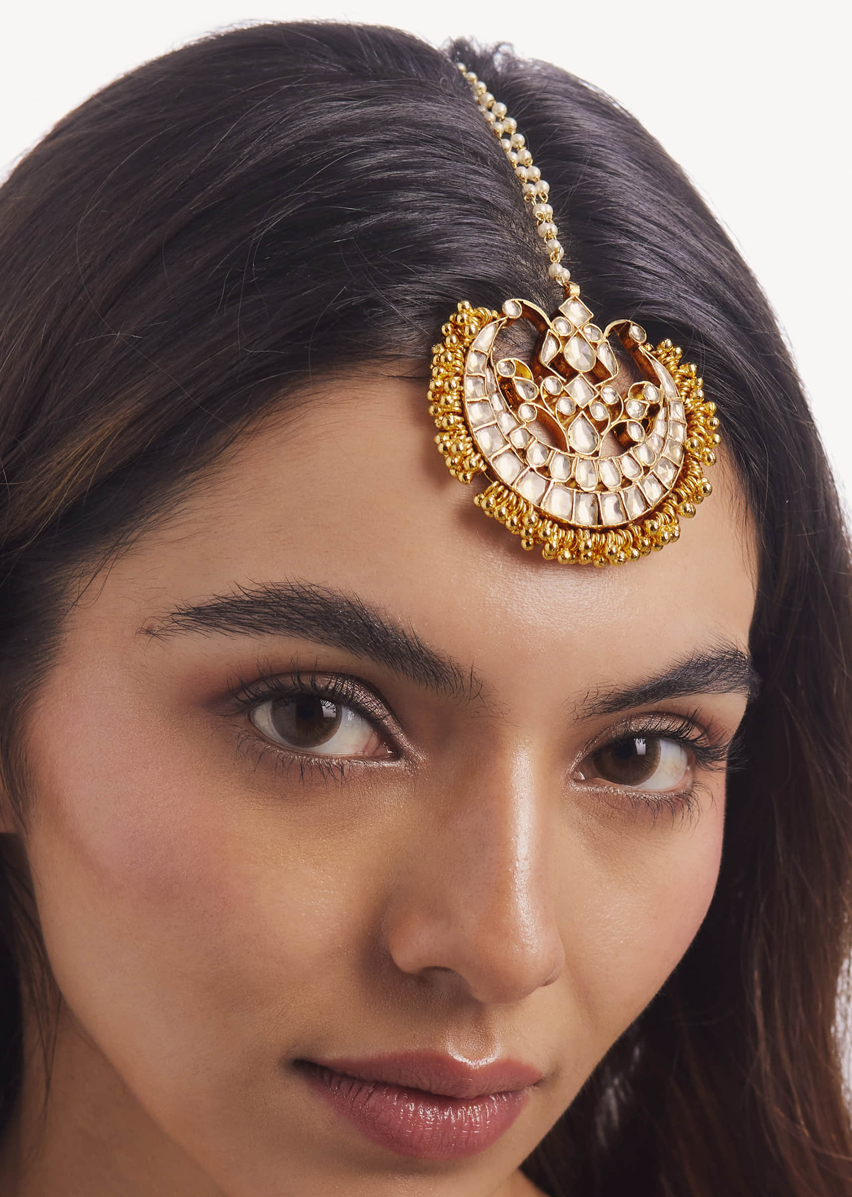 pearl tikka headpiece