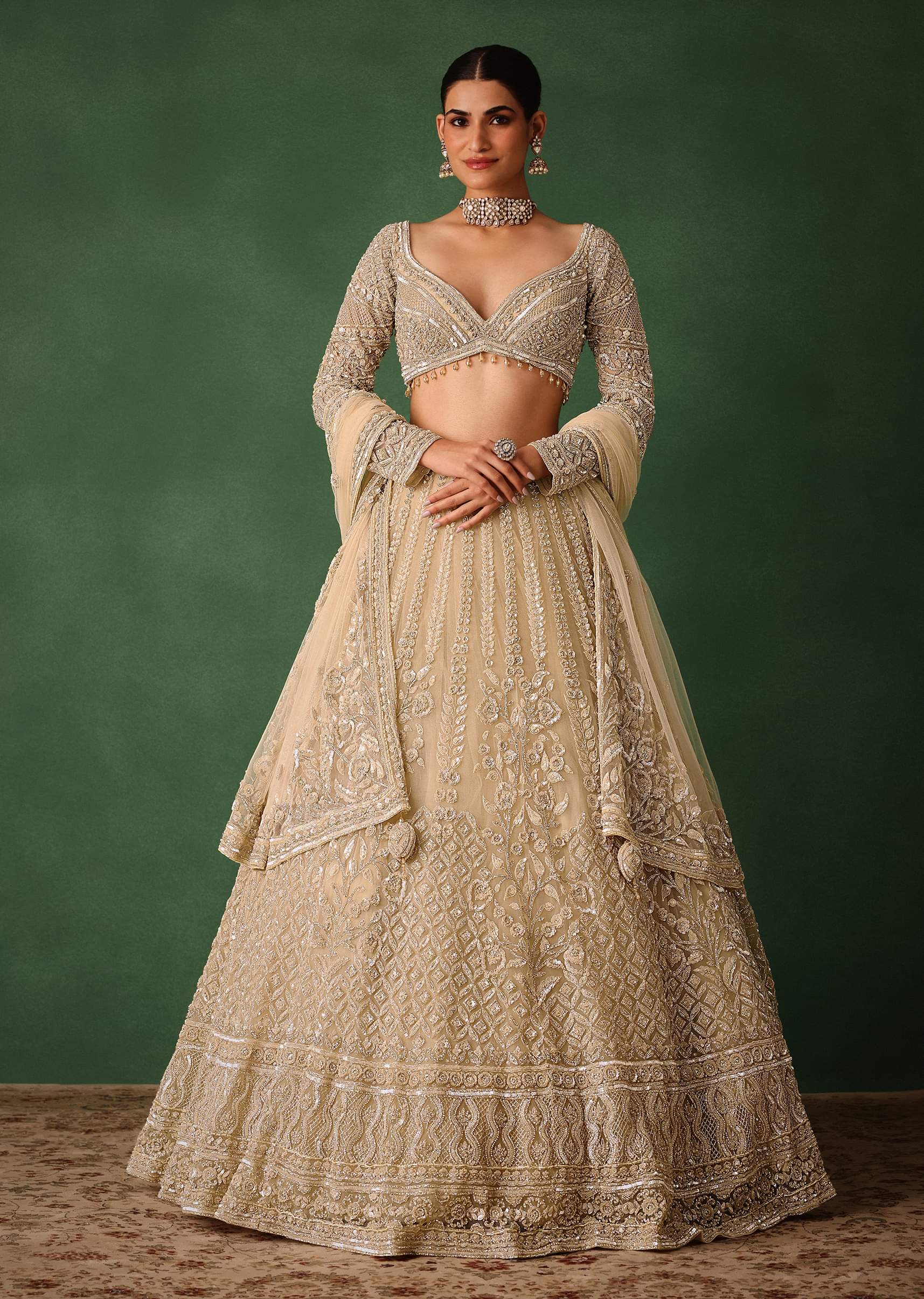 Sangeet gown for bride top