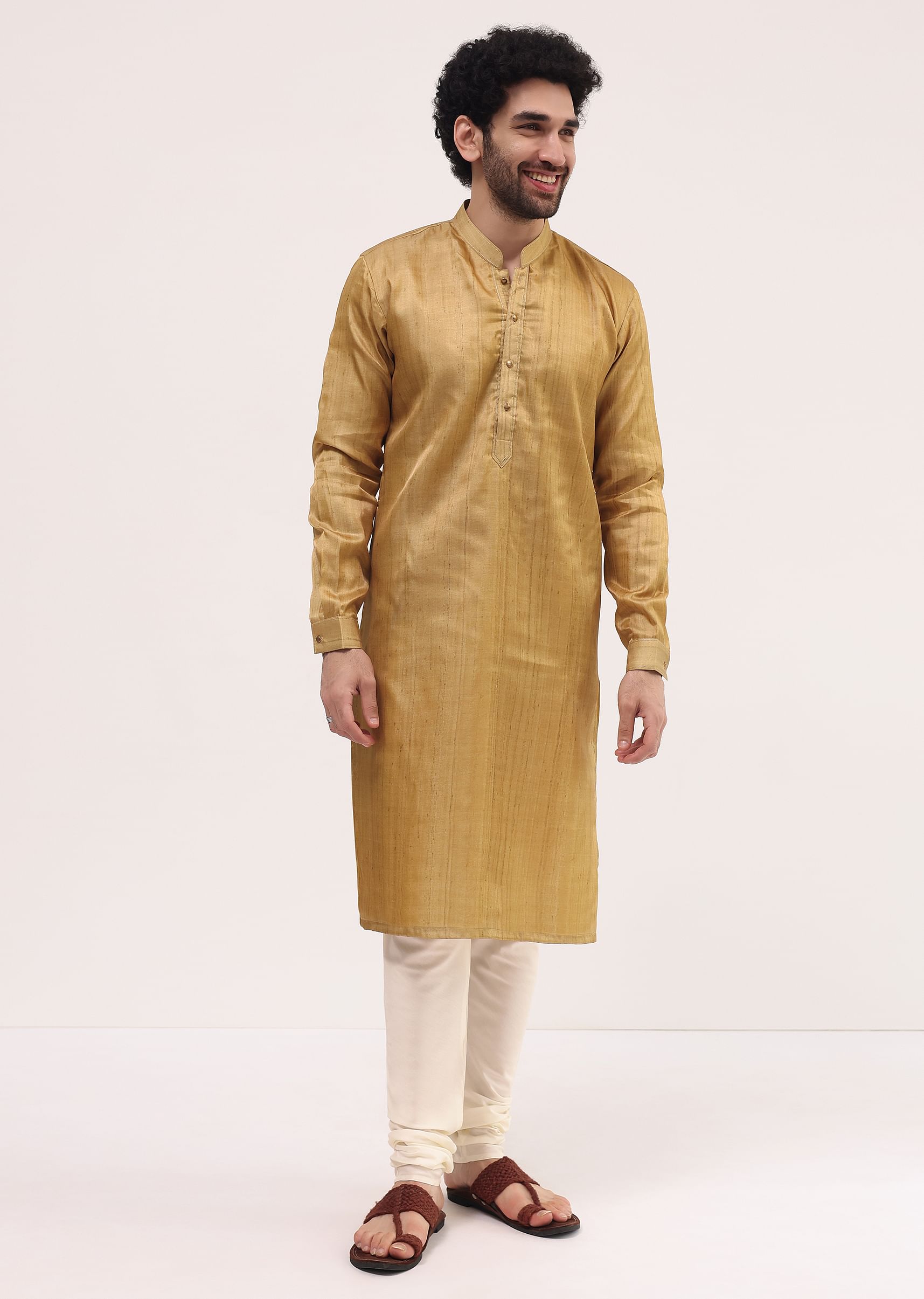 Tussar silk kurtis online best sale