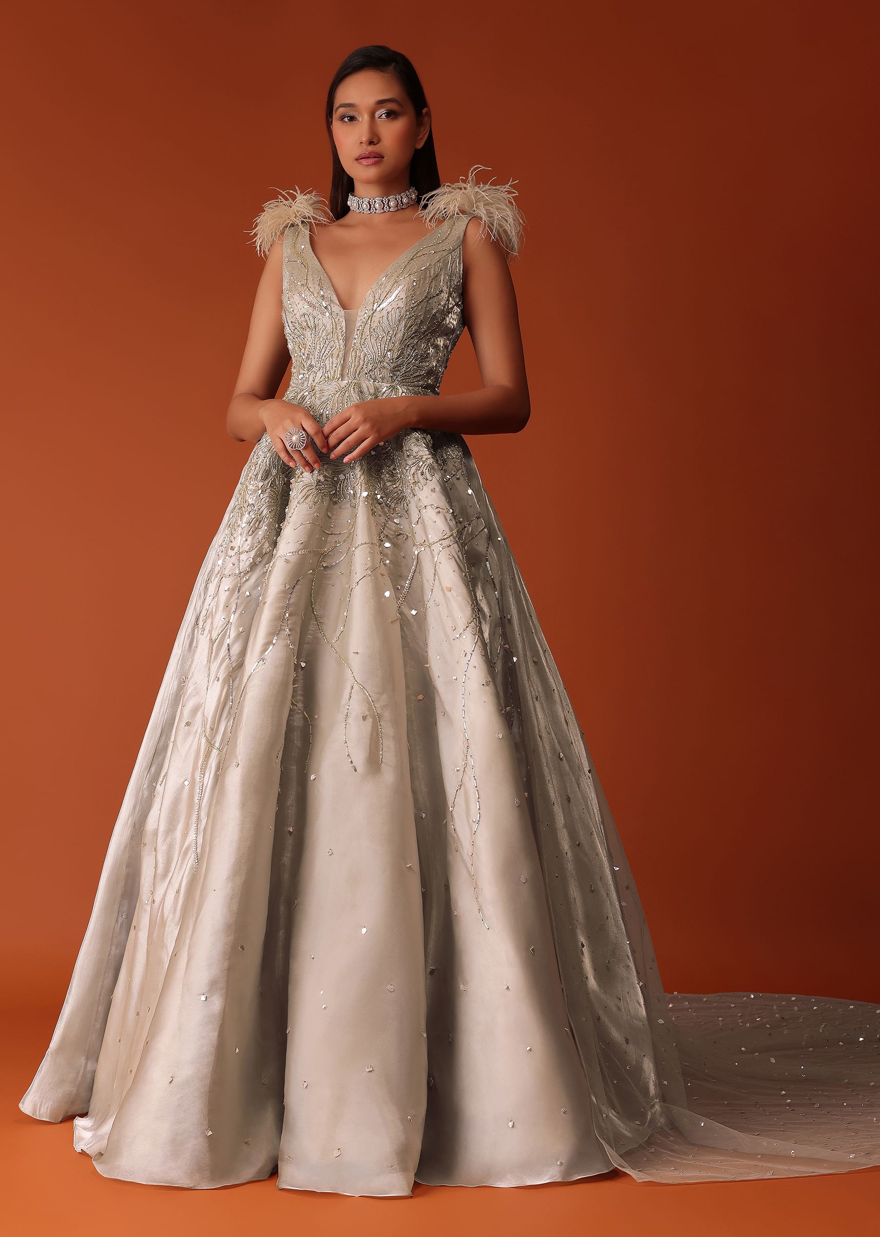 Wedding western gown on sale