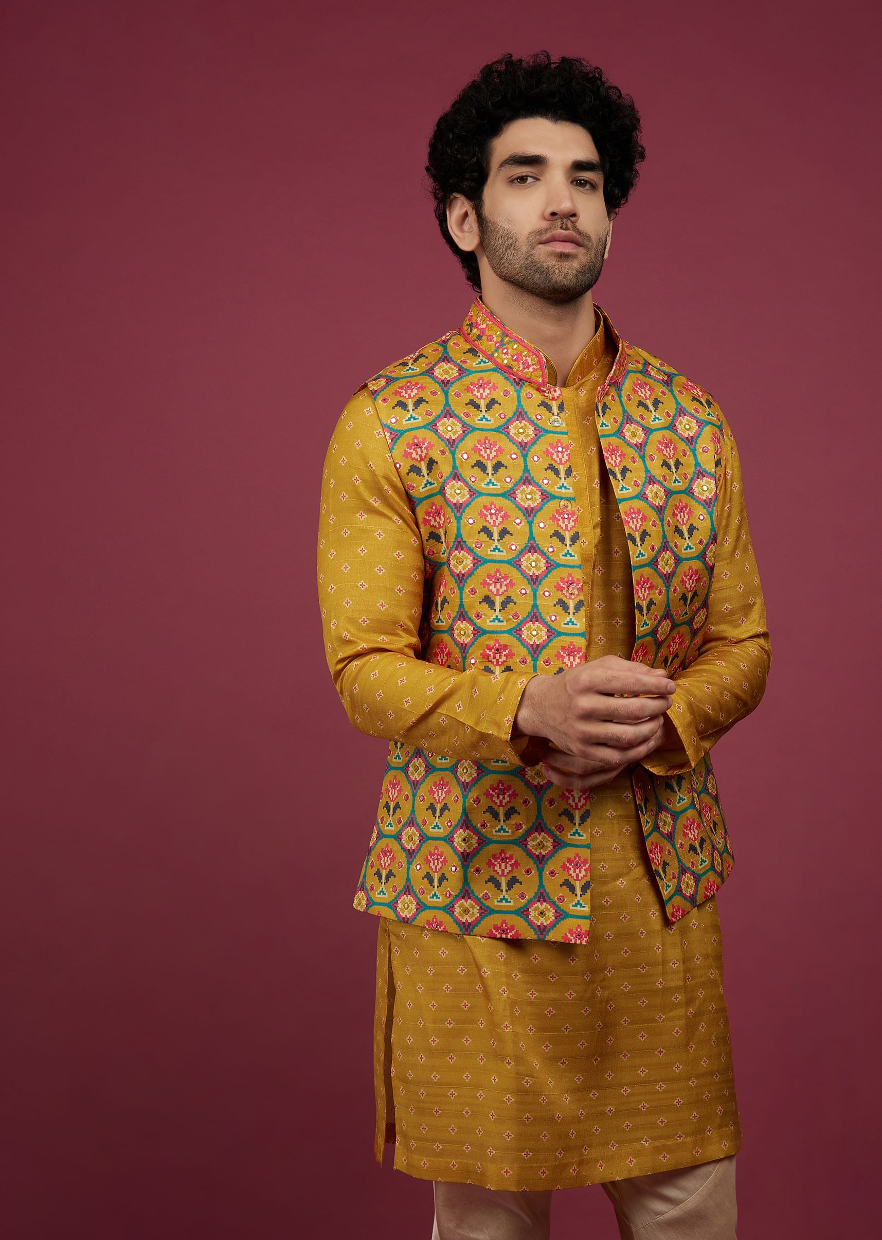 Patola silk kurti hot sale
