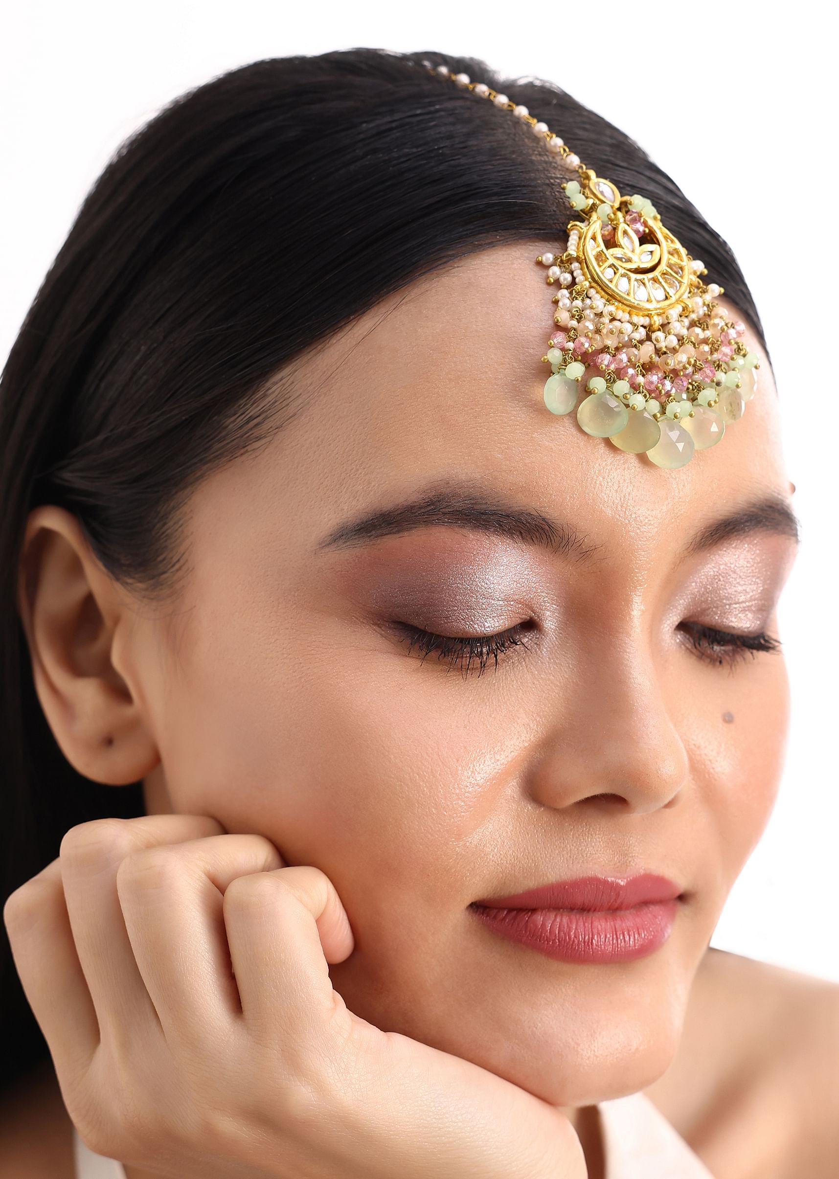 Metal maang tikka discount