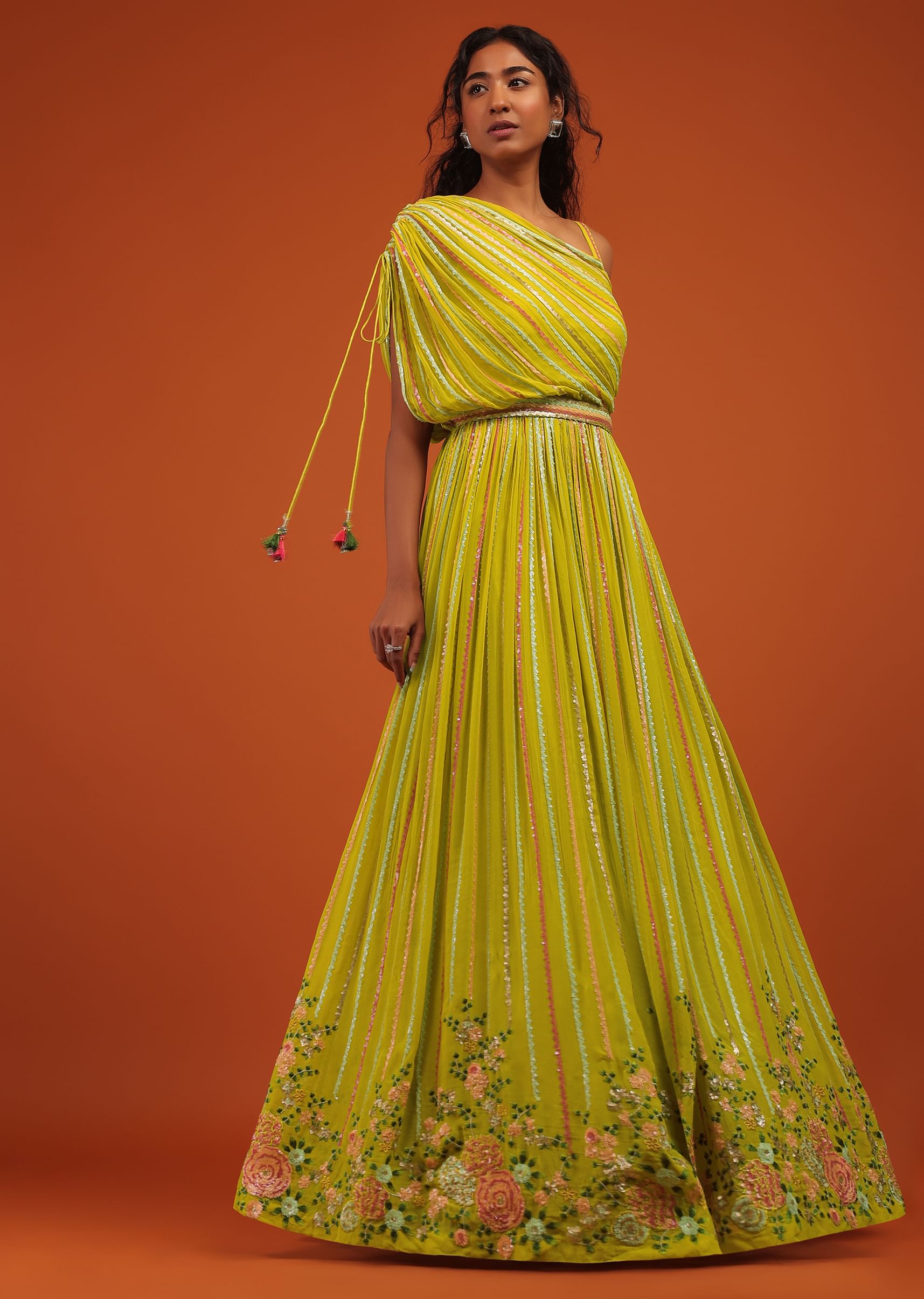 Latest indo western gown new arrivals