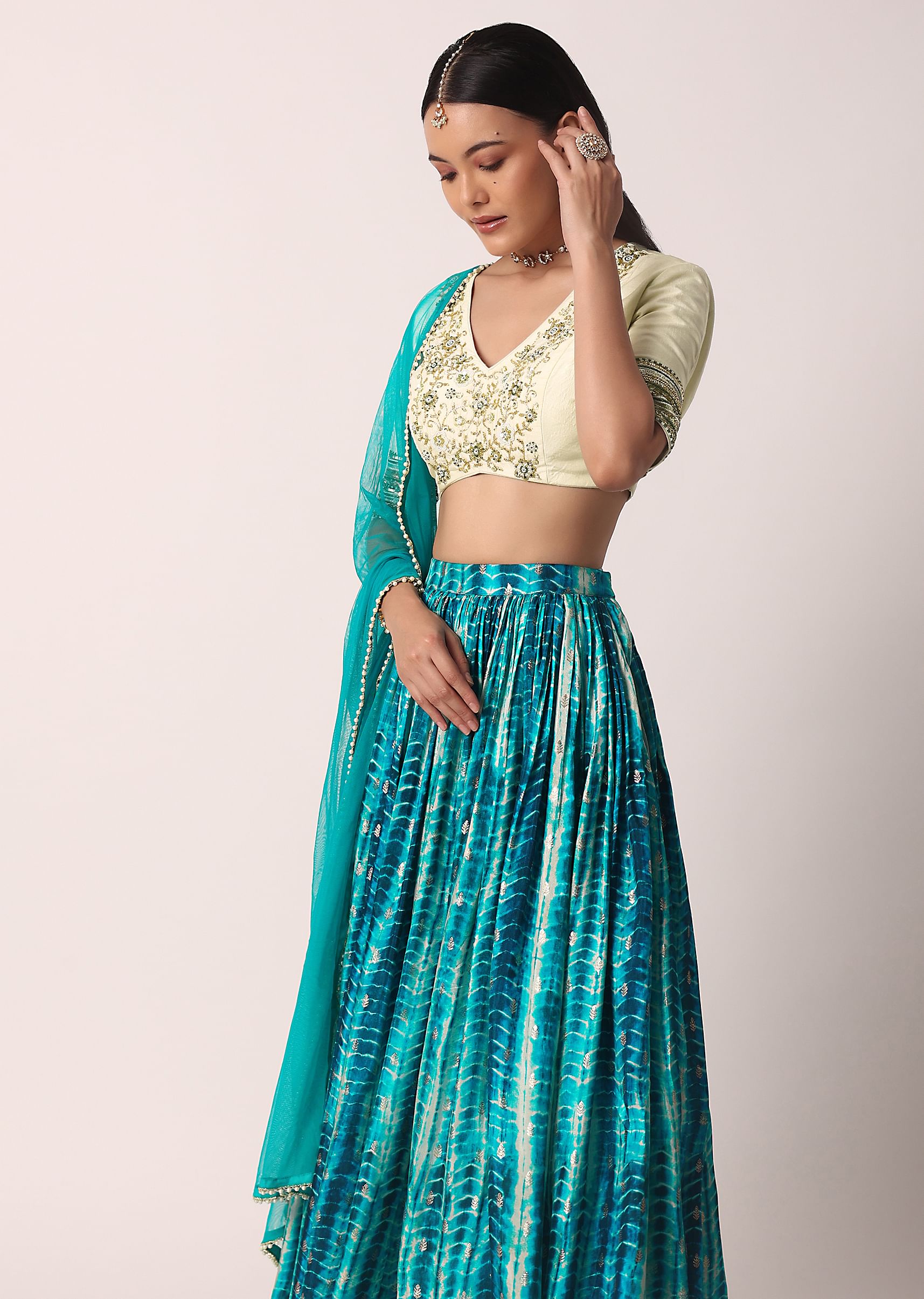 Lehengas Under USD 400 Buy Designer Lehengas Under 400 Kalki Fashion
