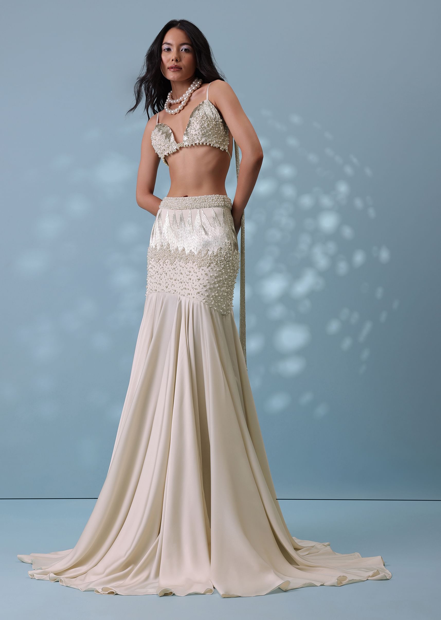 Flowy lehenga skirt outlet
