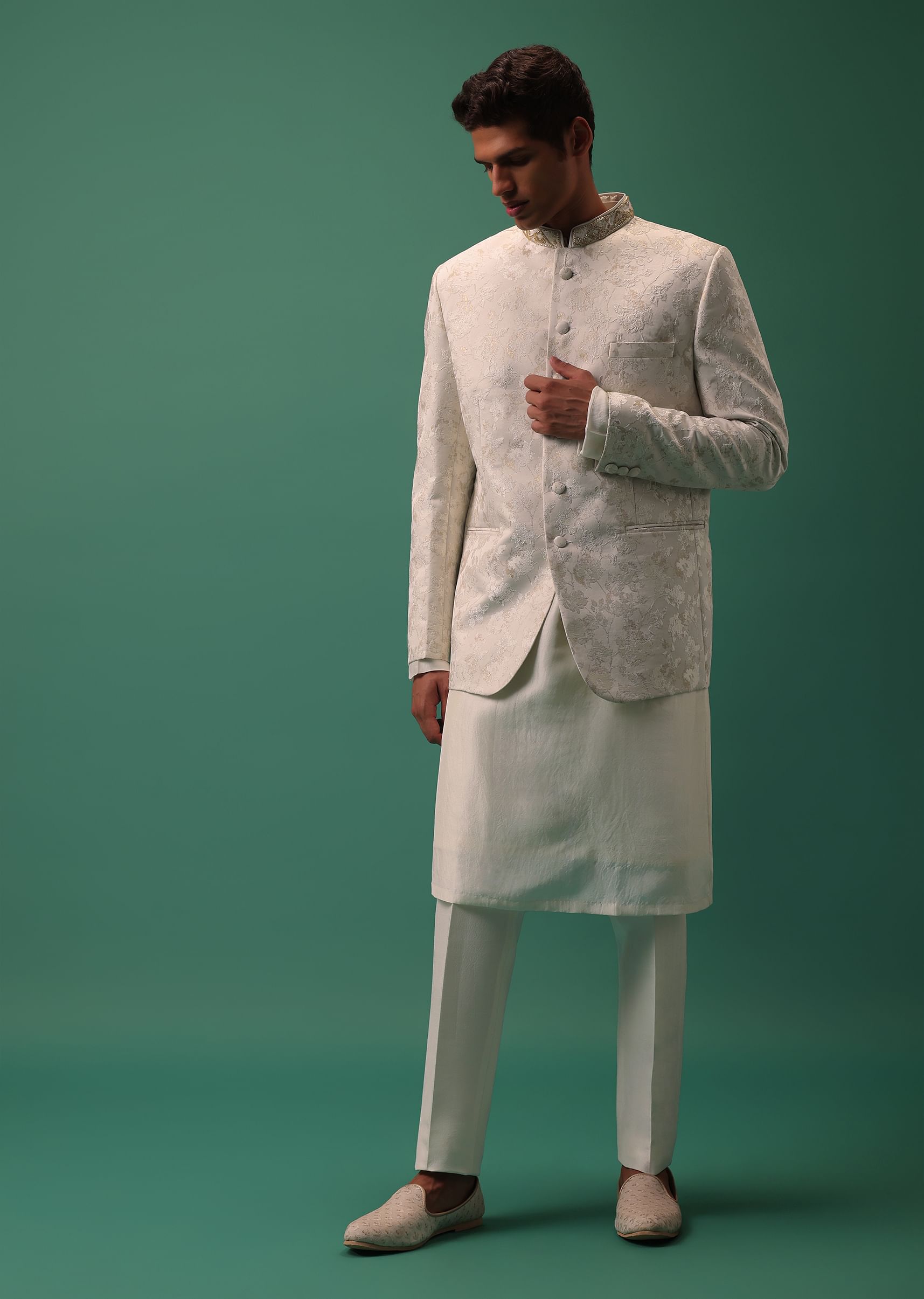 Bandhgala jacket with kurta 2025
