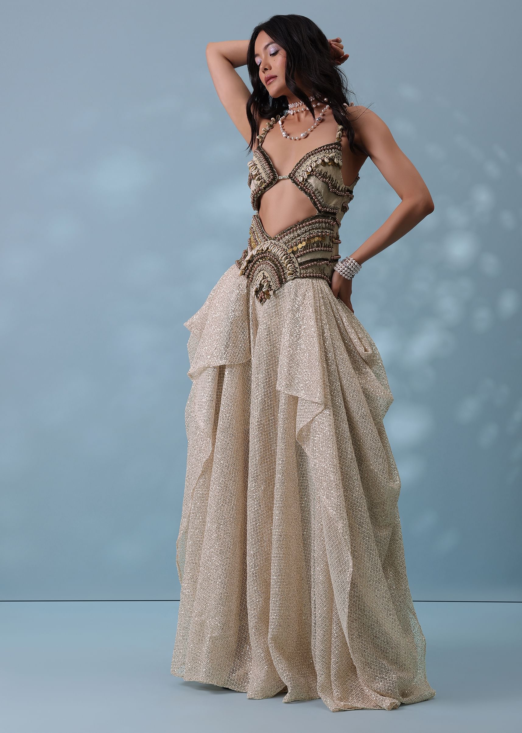 Exotic dancer gowns clearance