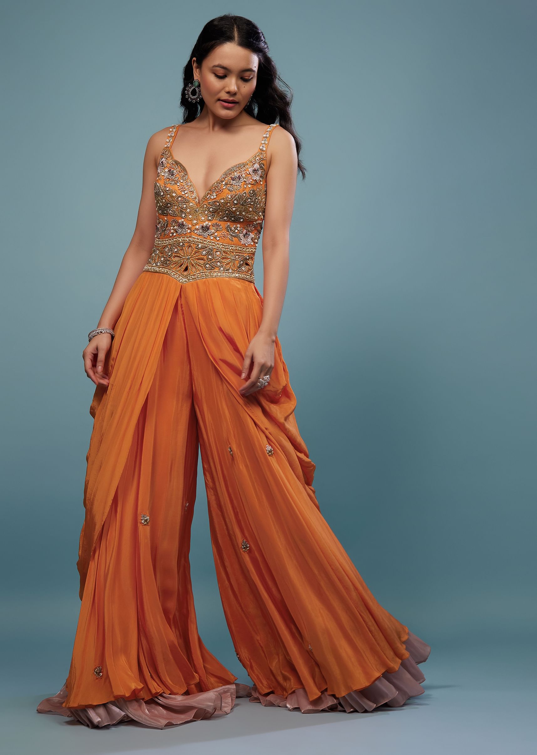 Buy orange jumpsuit online