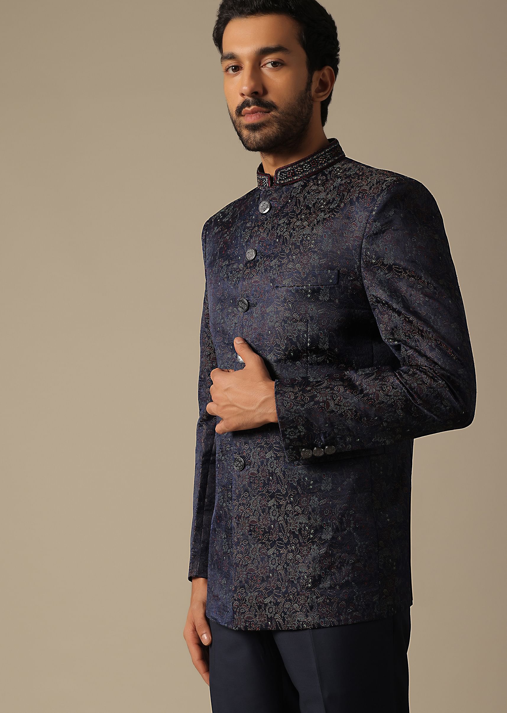 Jodhpuri suit for father shop