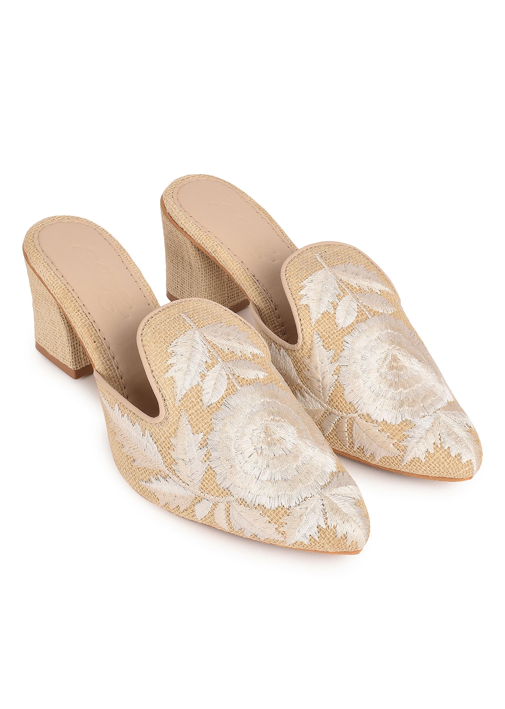 Cream mules online