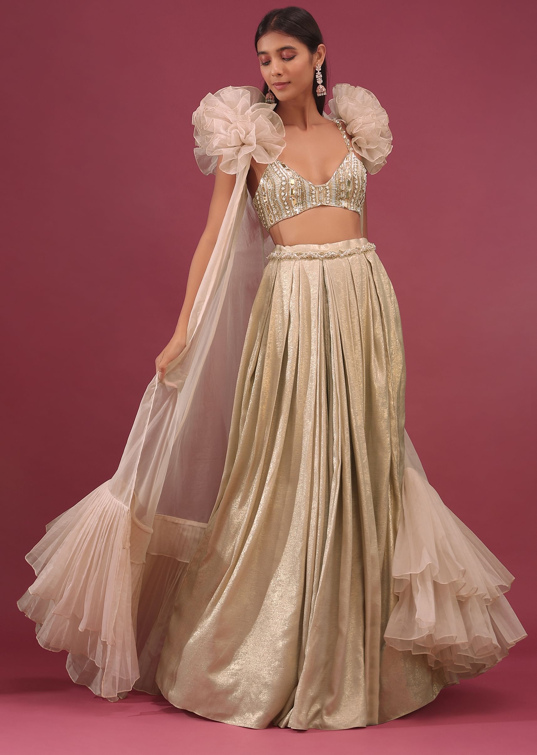 Ruffled shrug new arrivals
