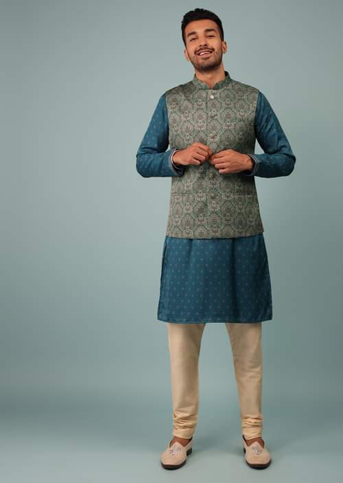 Sea Blue Jacket Set Sea Blue Jacket Set