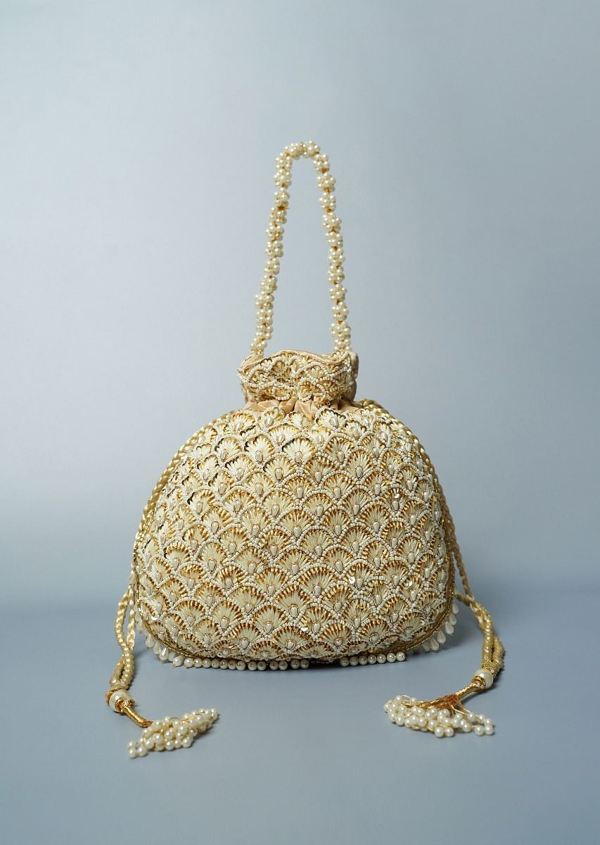 Light gold bag online