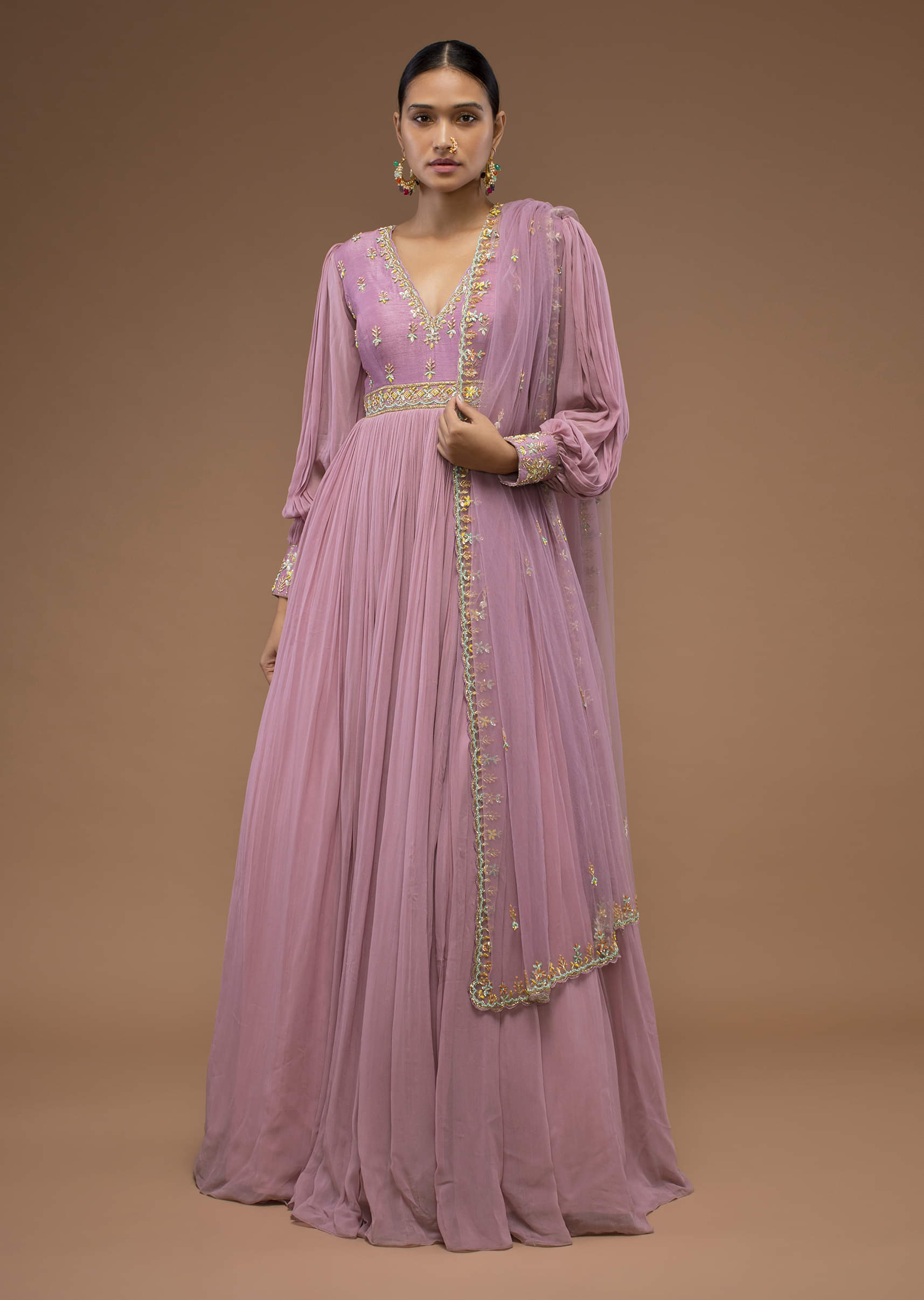 LUXURY BALLON HEM CUT DRESS