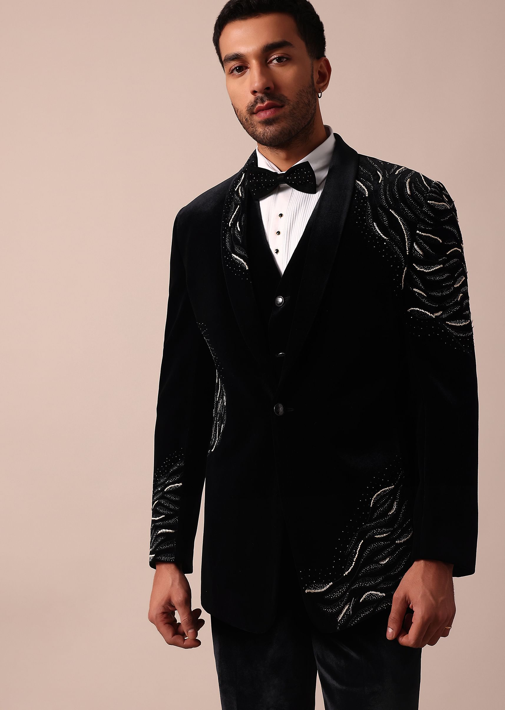 Men in black tuxedo discount